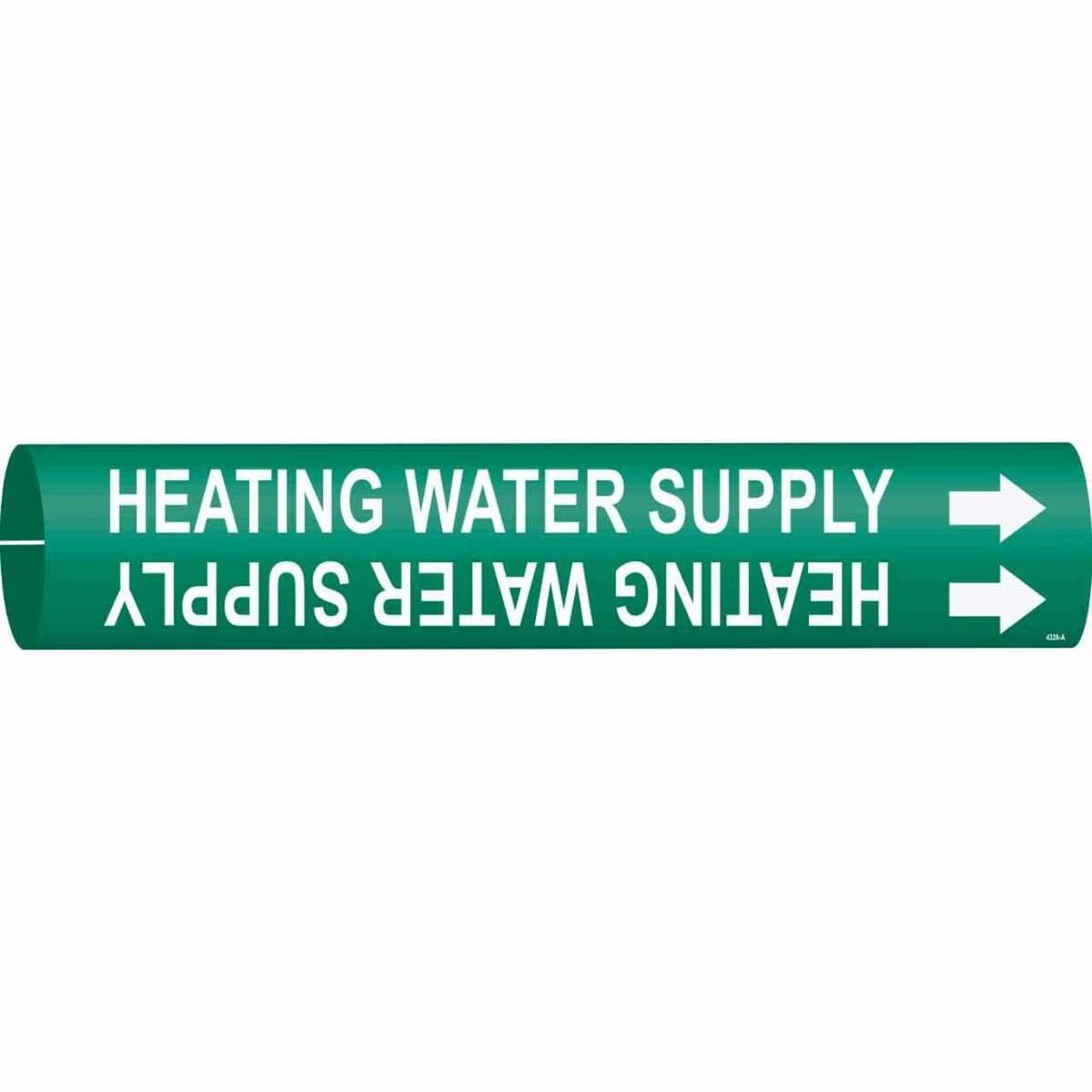 4328-A HEATING WATER SUP WHT / GRN