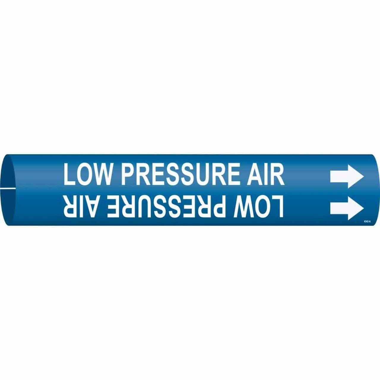4342-A LOW PRESSURE AIR WHITE / BLUE