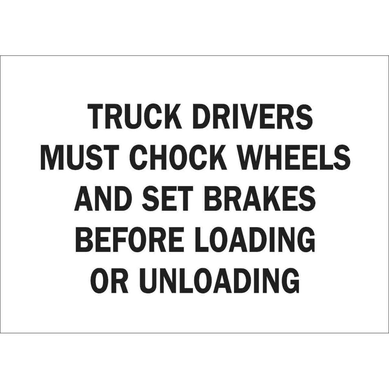 43448 TRAFFIC SIGN: INDUSTRIAL