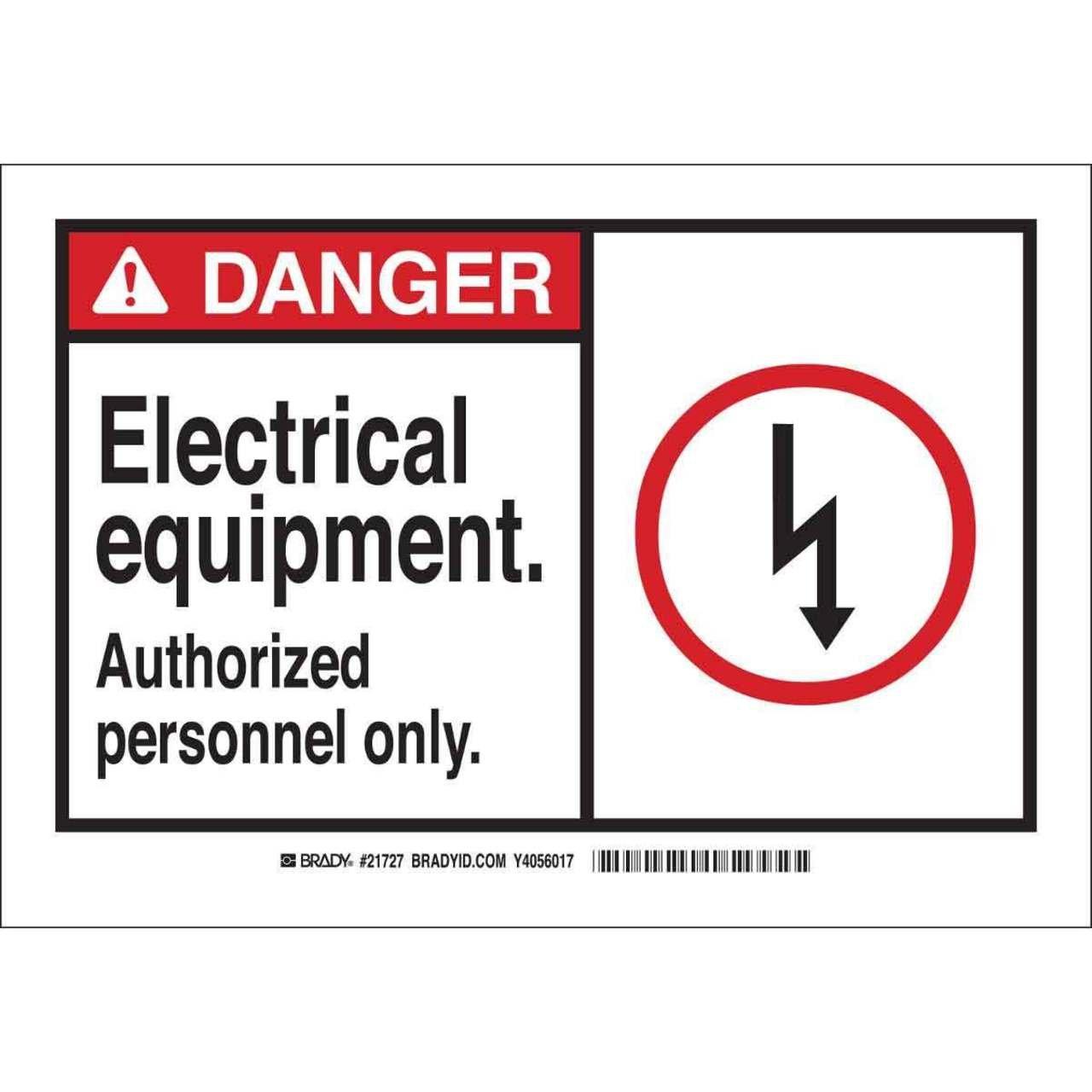 46645 B555 7X10 ANSI BLK,RED/WHT ELEAL,