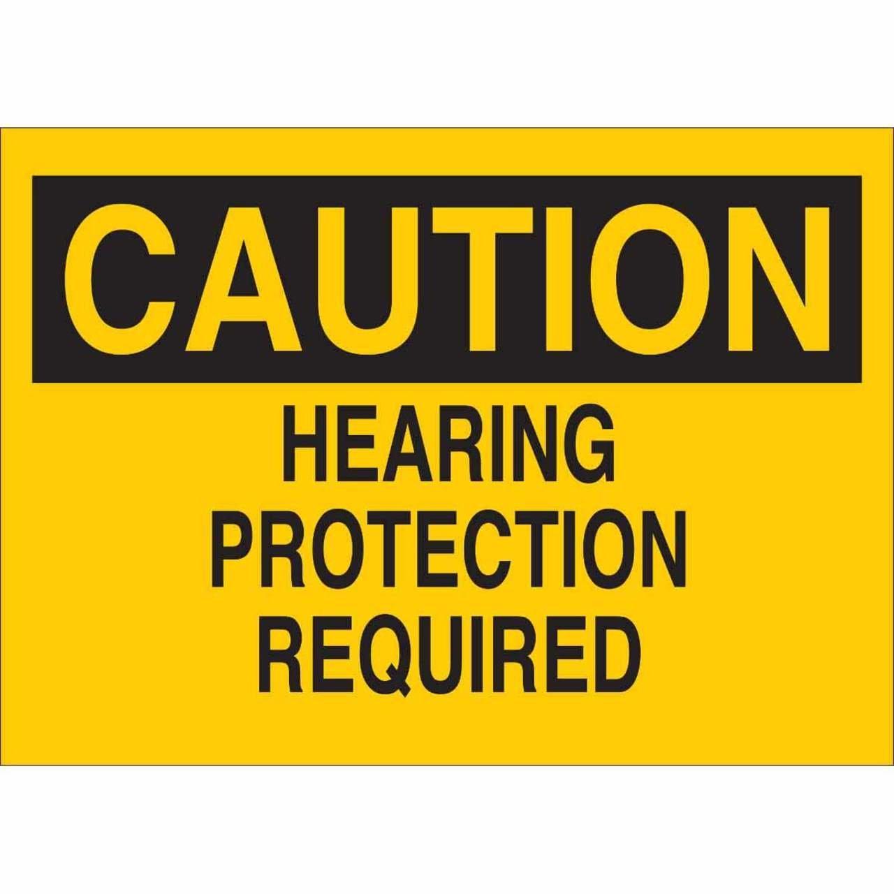 47018 EAR PROTECTION SIGN