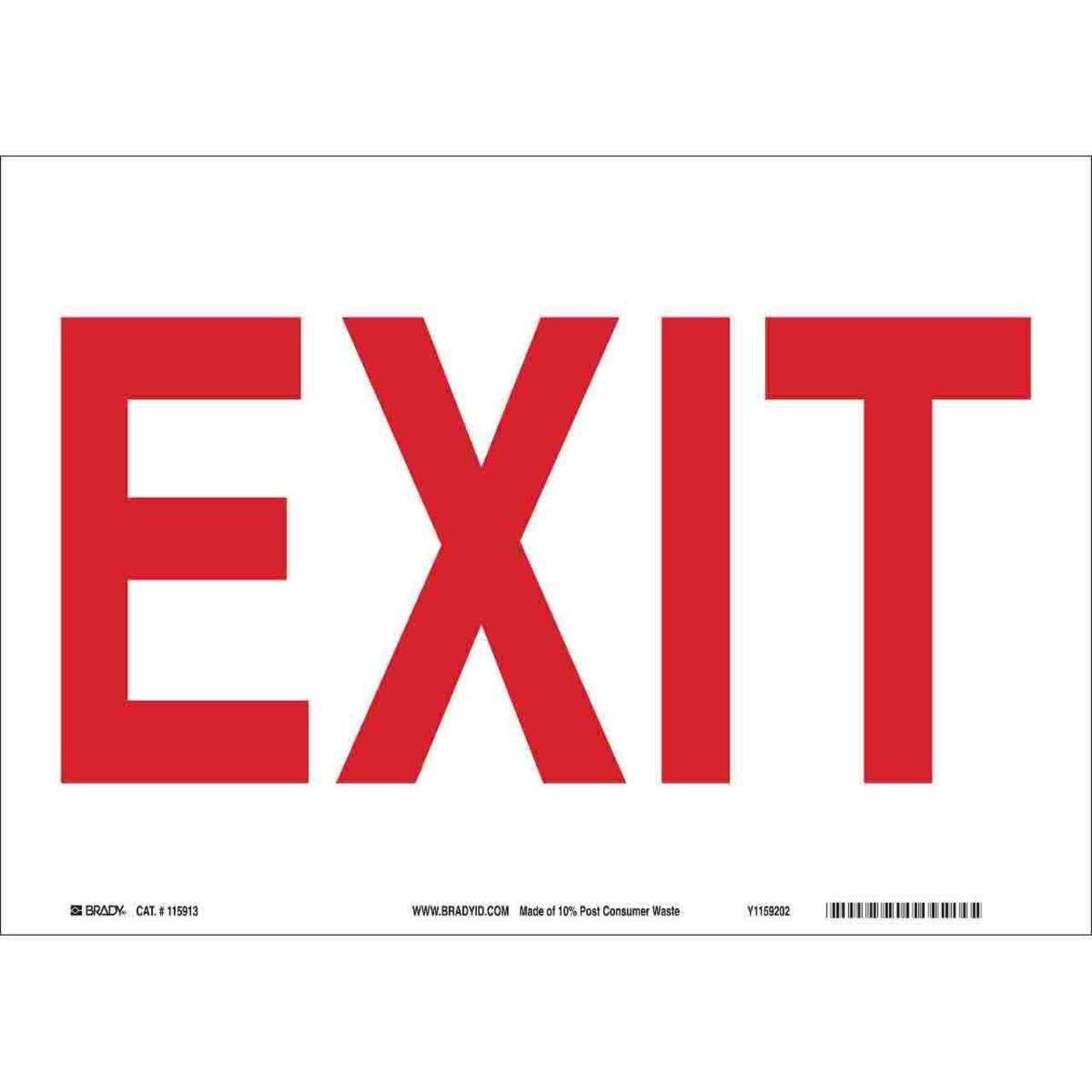 47040 DIRECTIONAL & EXIT SIGN
