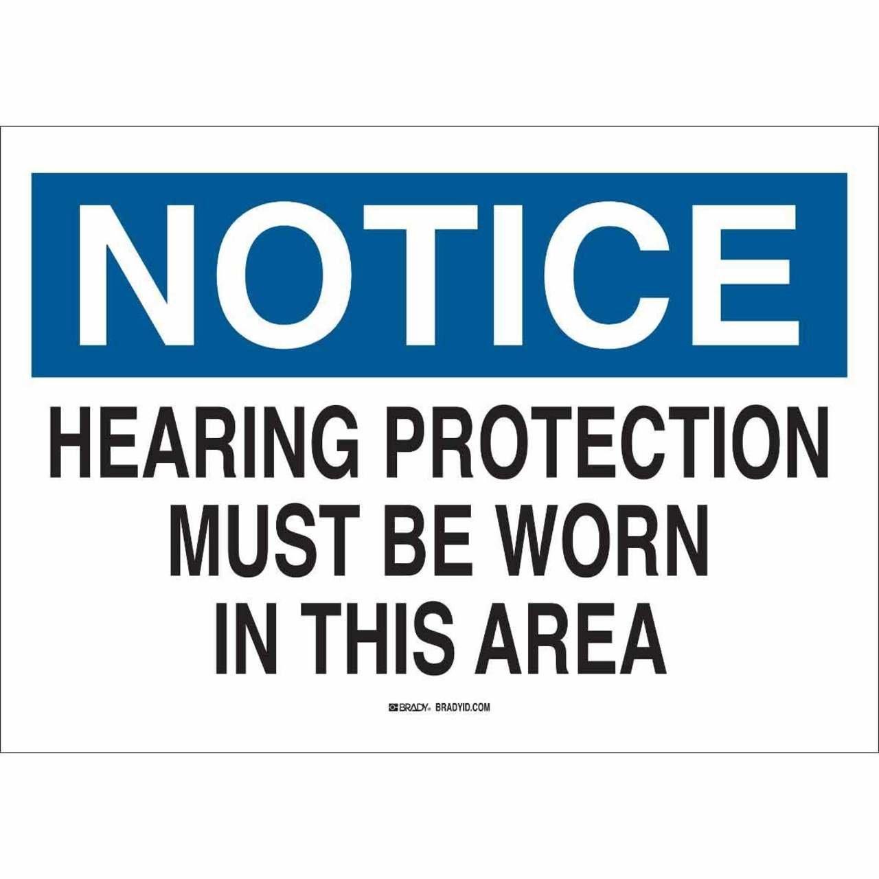 47305 EAR PROTECTION SIGN