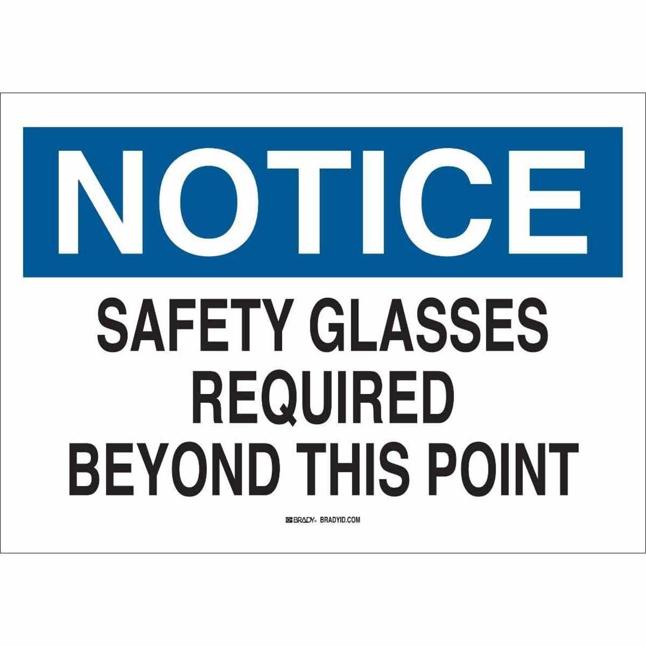 47307 EYE PROTECTION SIGN