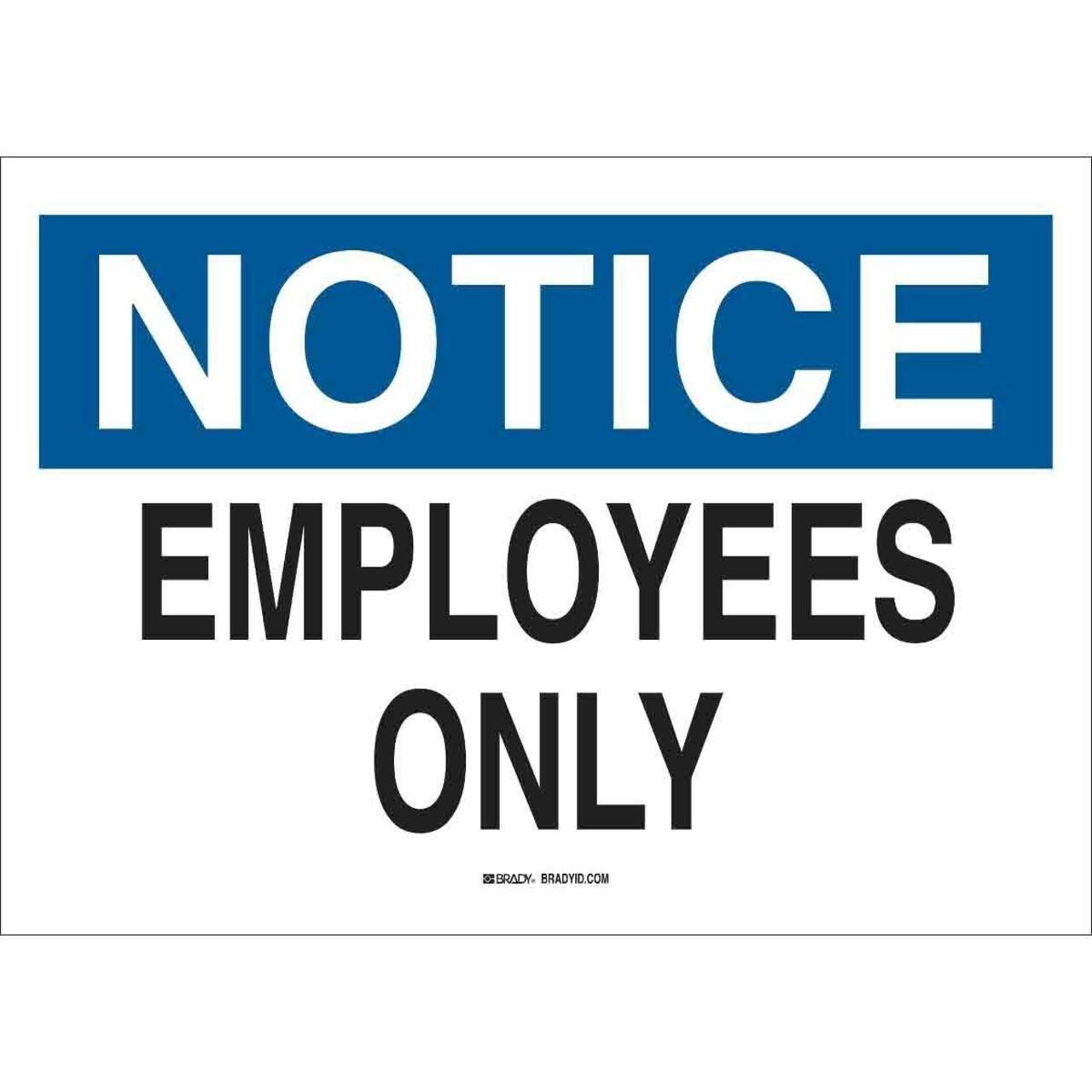 47327 ADMITTANCE SIGN