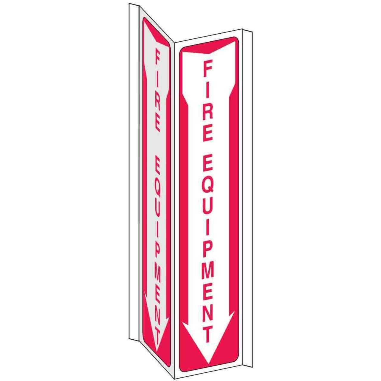 50777 FIRE SAFETY HIGH VISIBILTY SIGNS