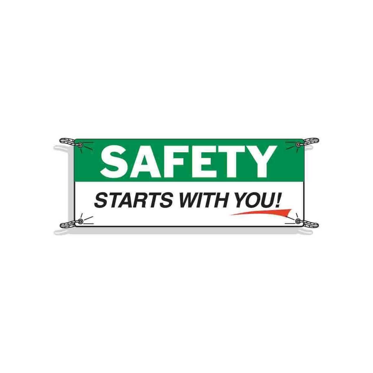 50907 GRAPHIC SAFETY BANNER