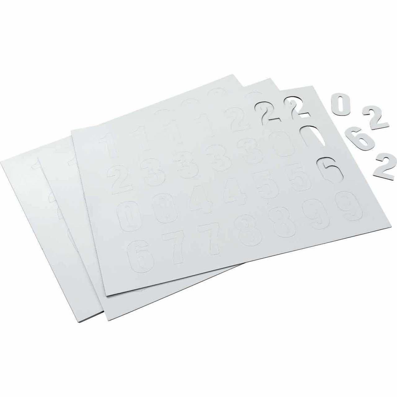 57624 1-1/2 IN  MAGNETIC NUMBERS