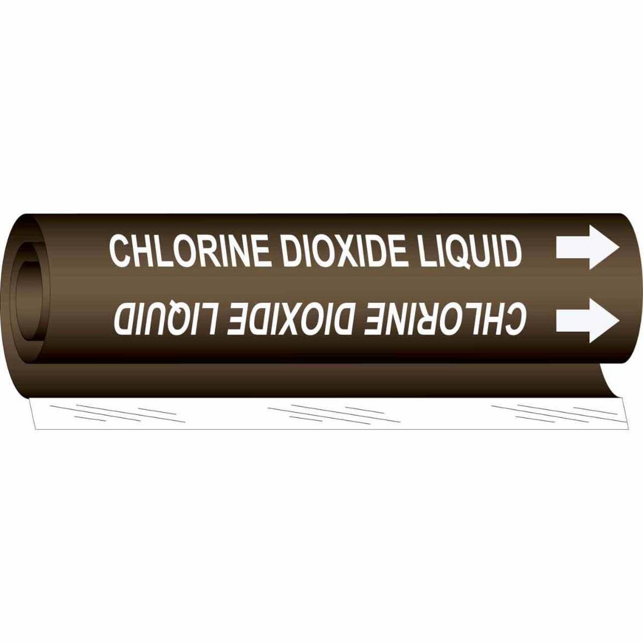 5812-O CHLORINE DIOXIDE LIQUID WHT / BRN