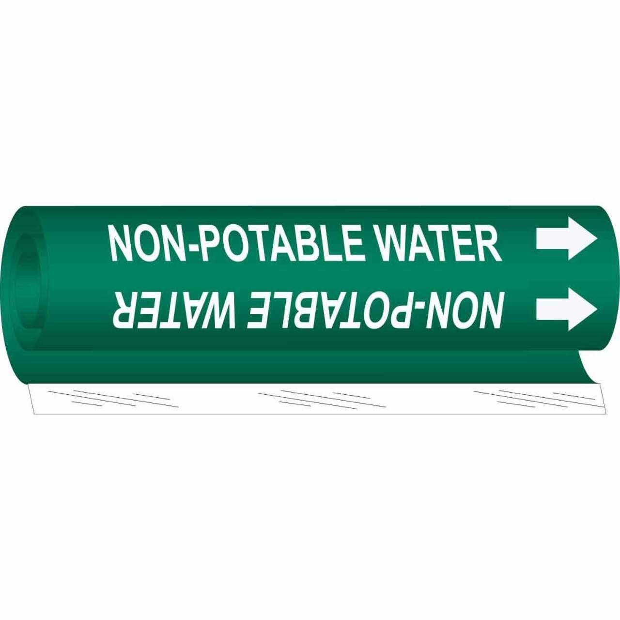 5843-O NON-POTABLE WATER WHITE / GREEN