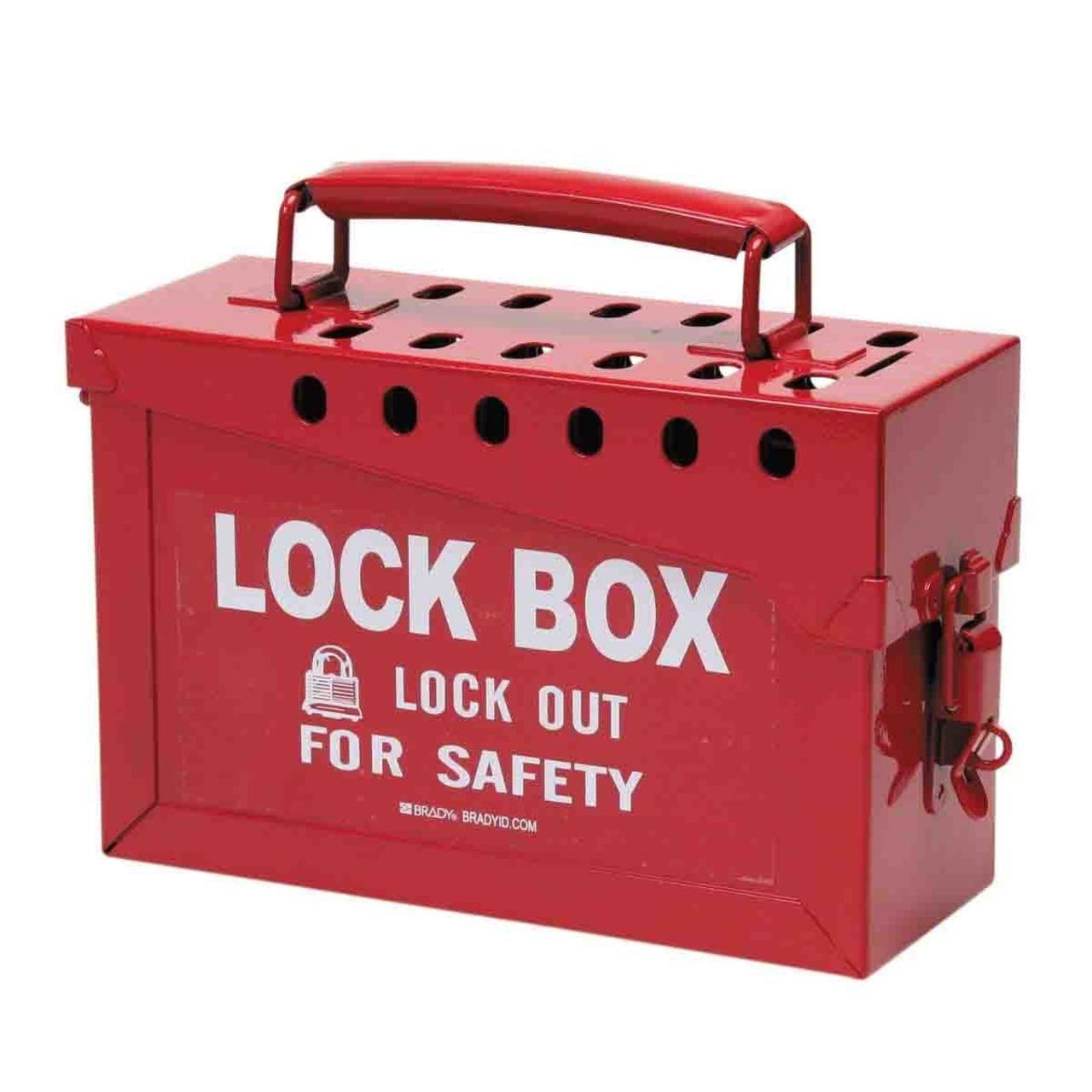65699 13 LOCK PORTABLE METAL LOCK BOX -