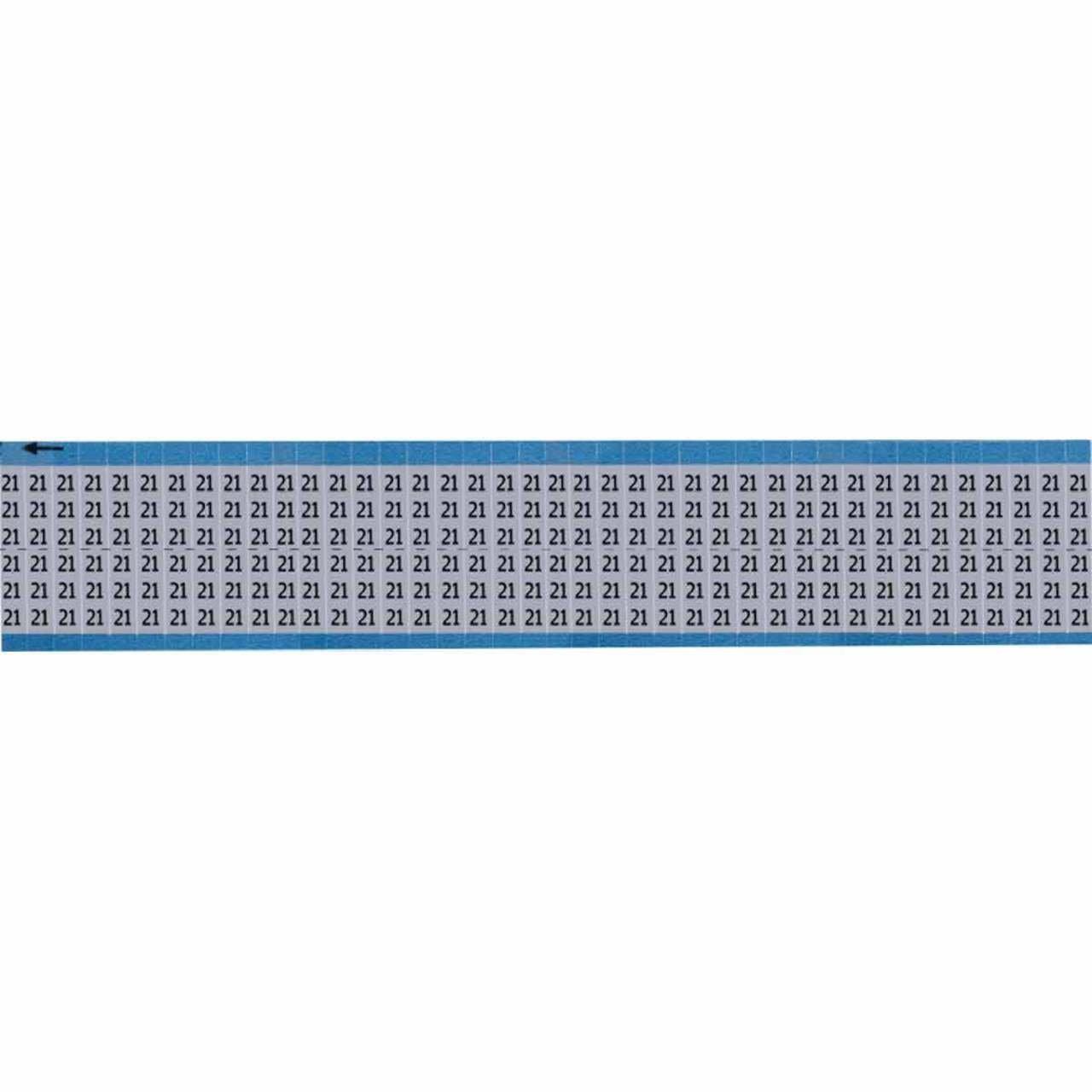 AF-21-SC-PK 3/4" SOLID NOS. - LEGEND: 21