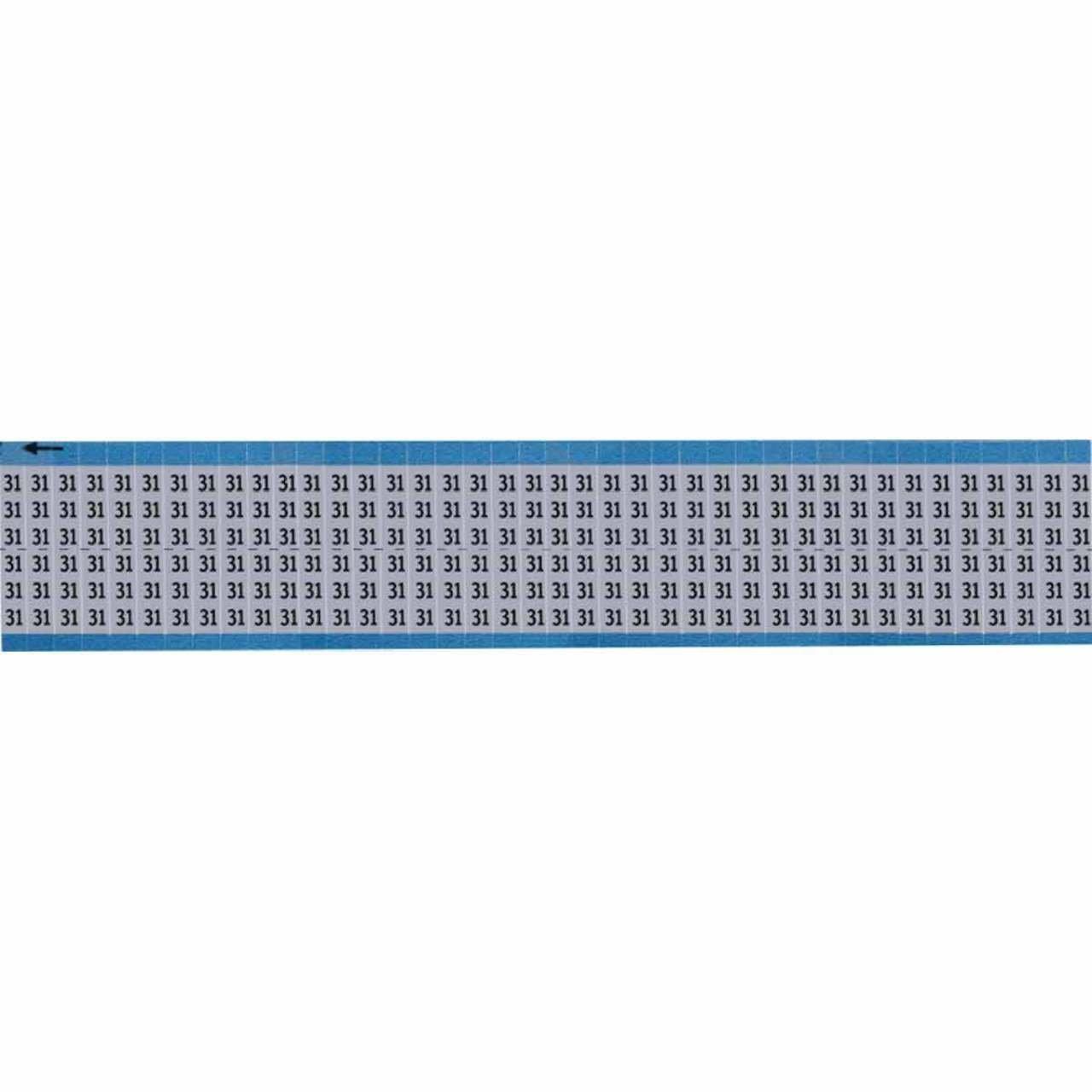 AF-31-SC-PK 3/4" SOLID NOS. - LEGEND: 31