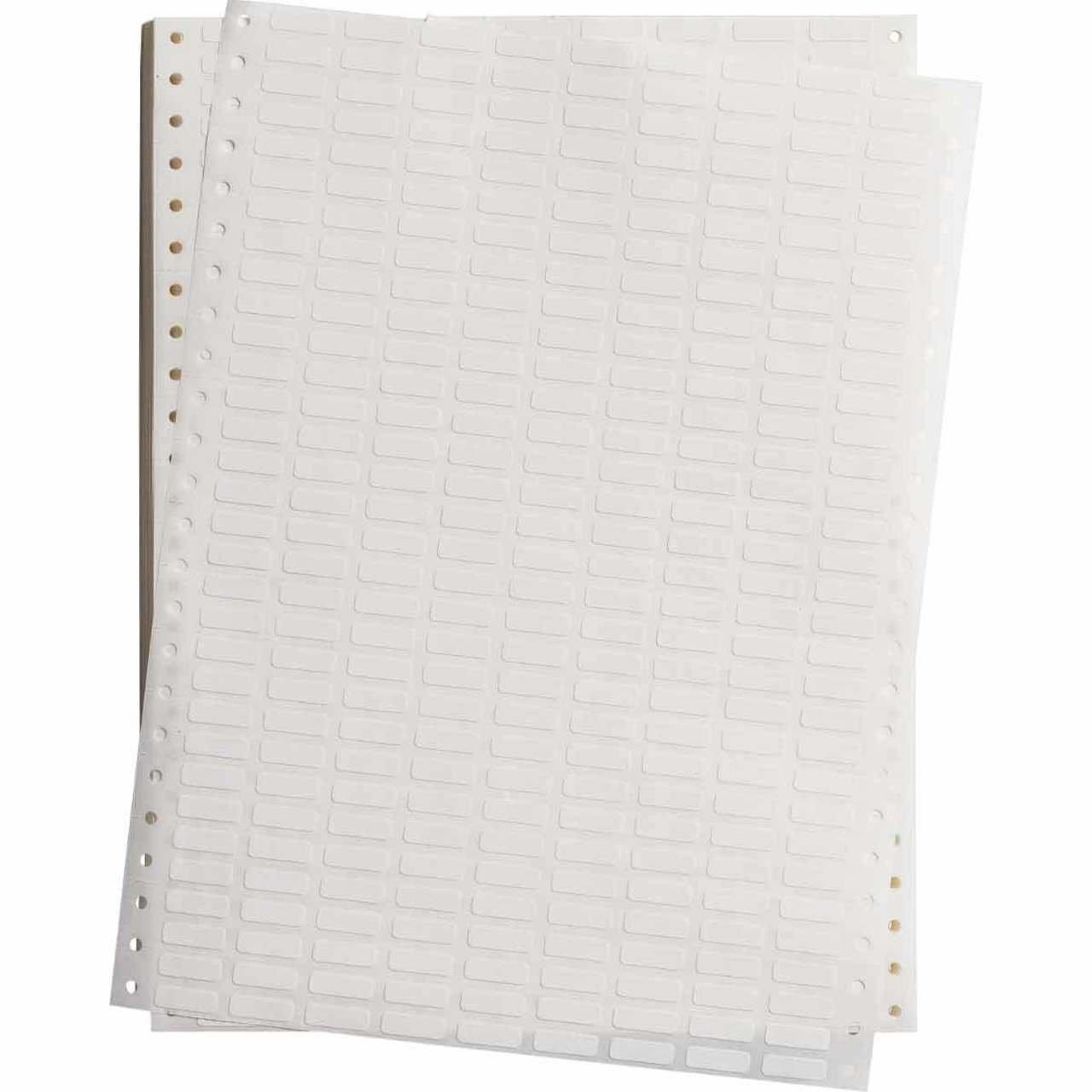 DAT-124-502-10 LABEL 0.25 IN H0.75 IN W