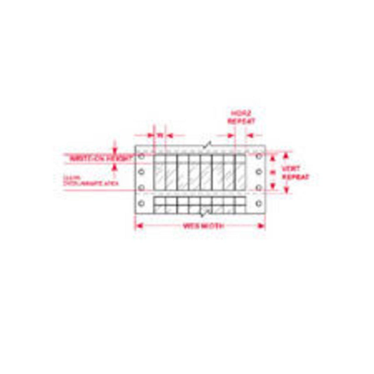DAT-54-642-10 LABEL 1.437 IN H1 IN W