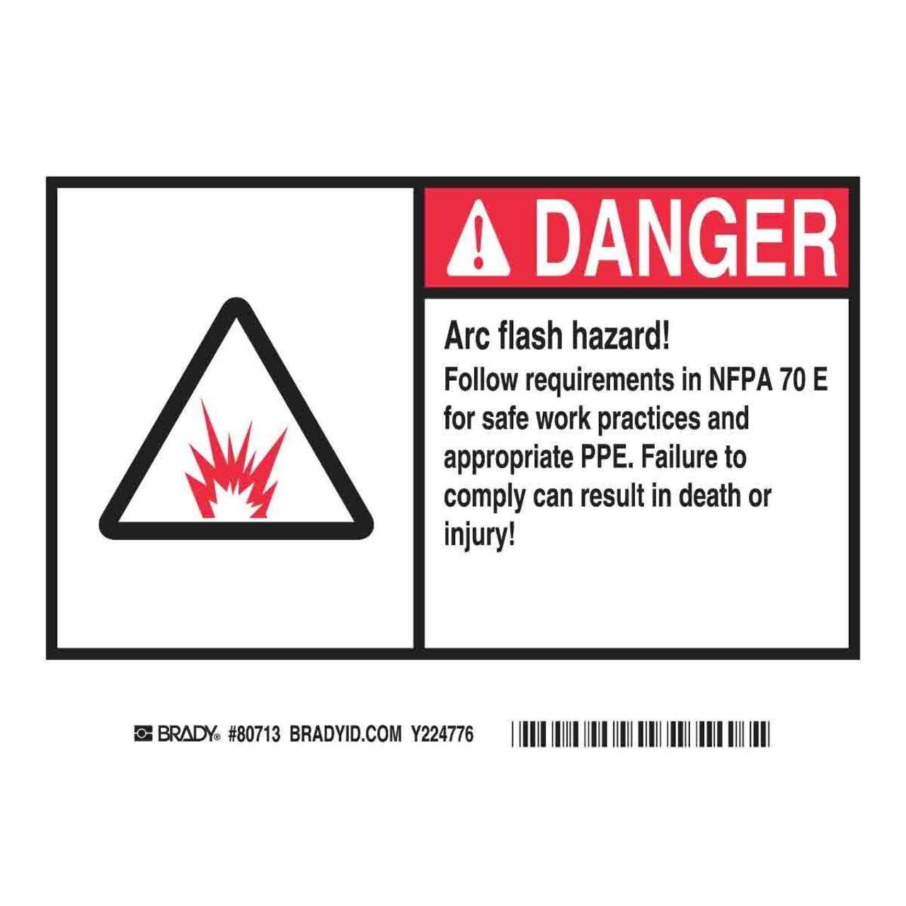 EL-3 ARC FLASH DANGER