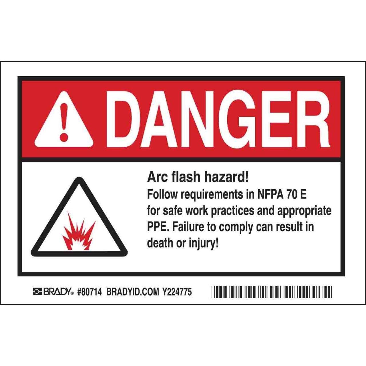 EL-4 ARC FLASH DANGER