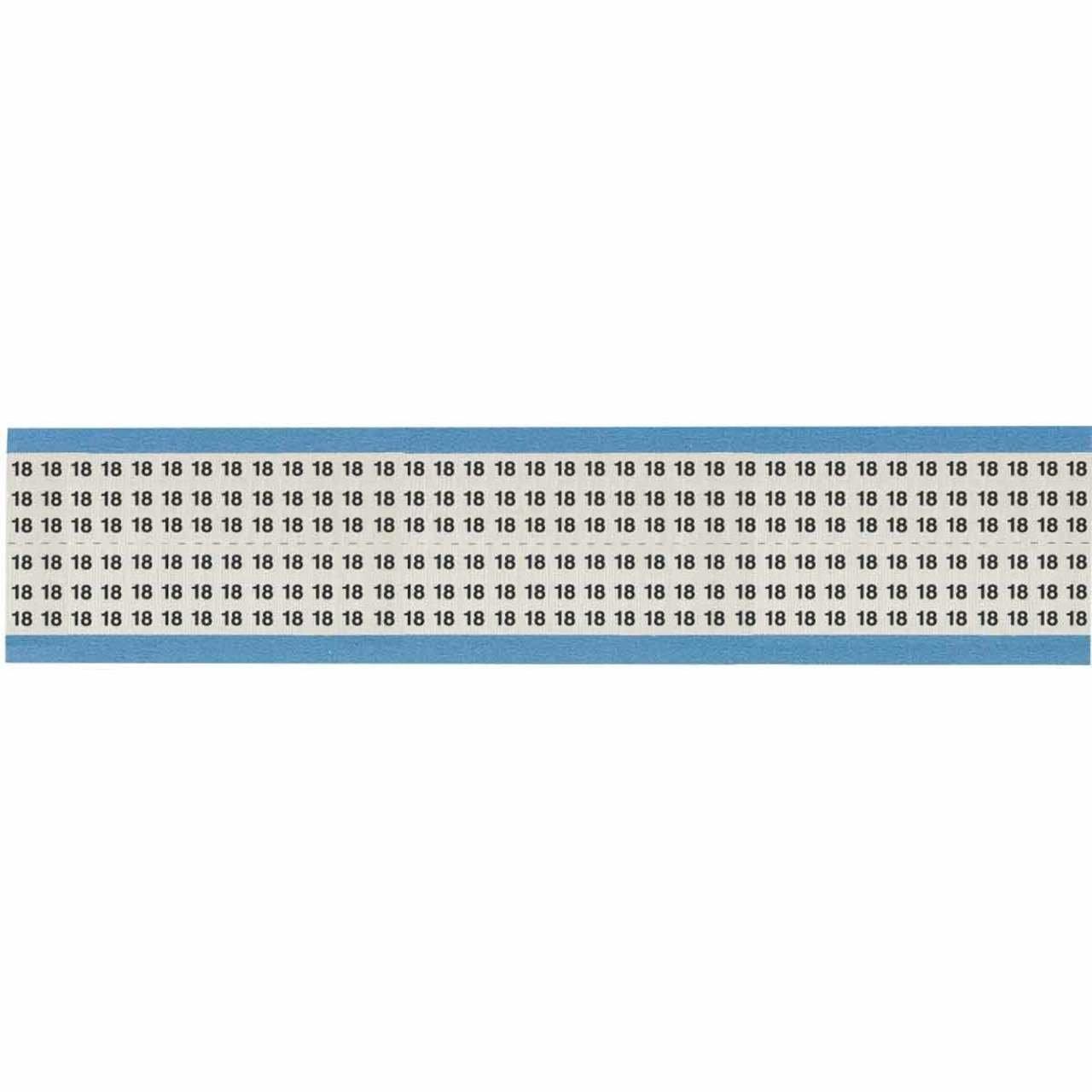 HH-18-SC-PK 3/4" SOLID NOS. - LEGEND: 18