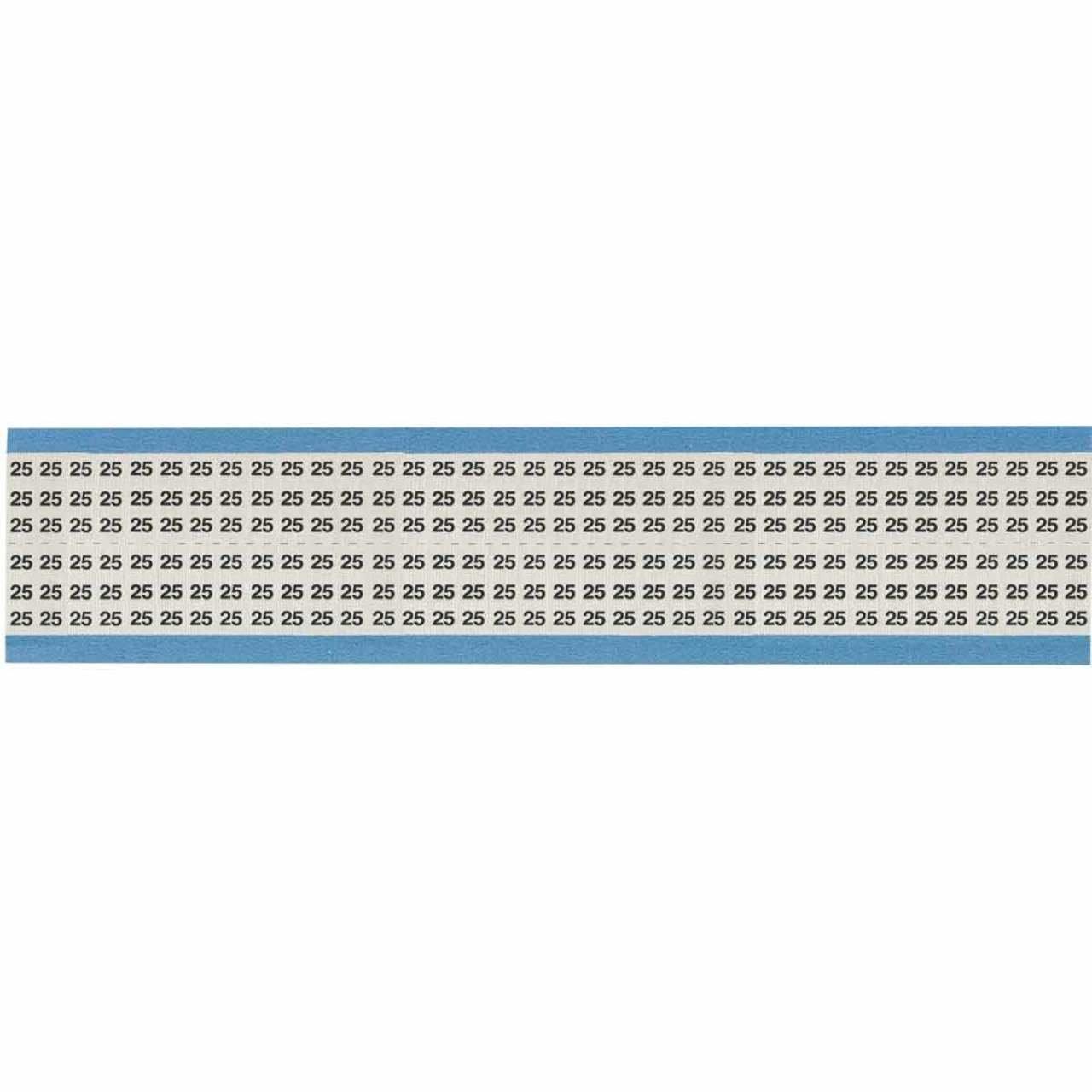 HH-25-SC-PK 3/4" SOLID NOS. - LEGEND: 25