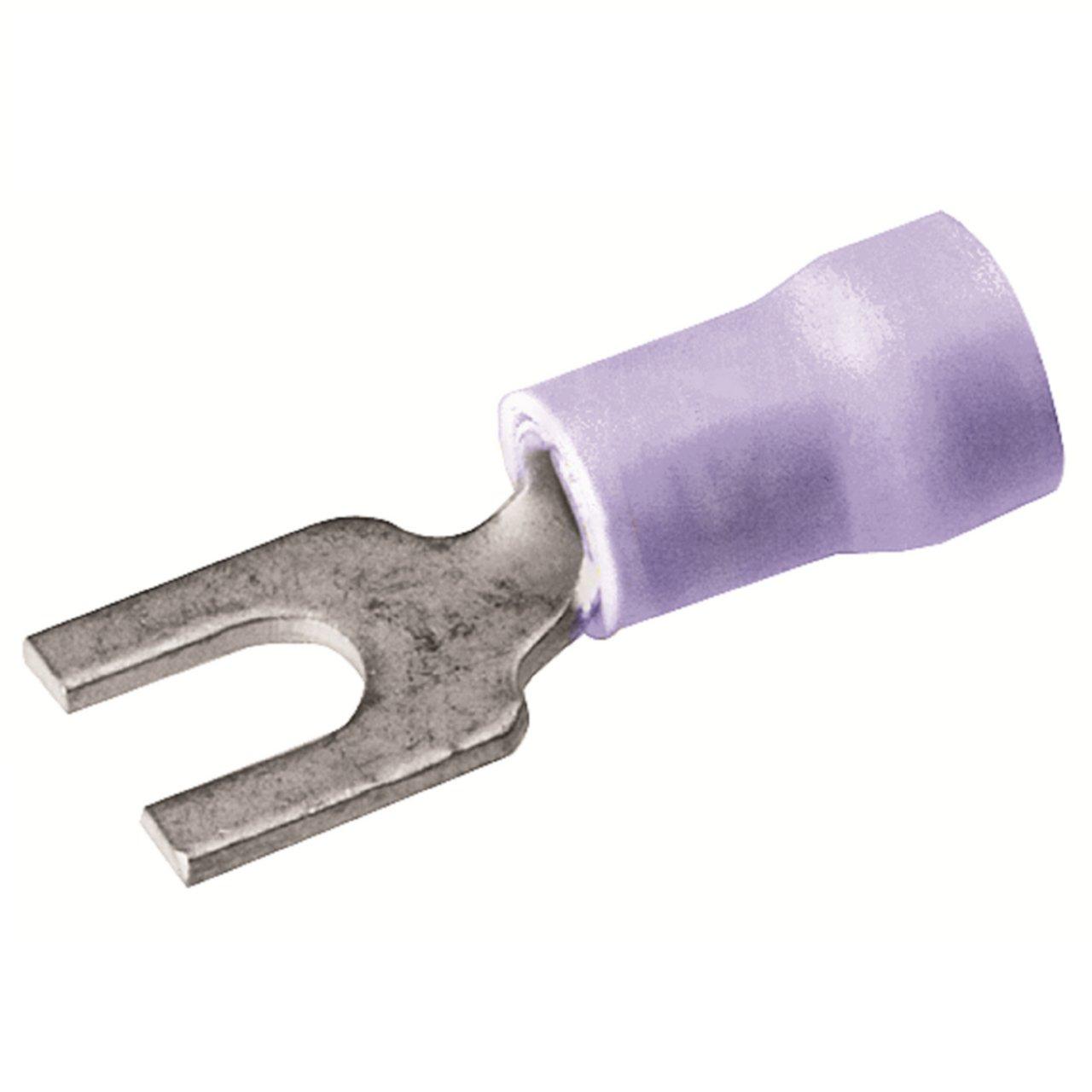 TP146F FORK-16-14 AWG-VINYL,0.616"L