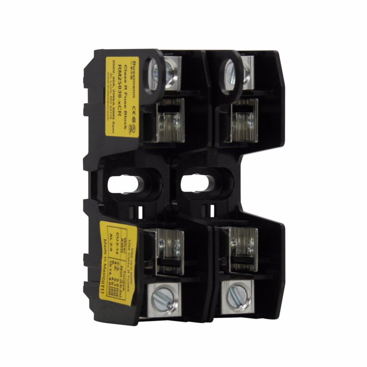 RM25030-2CR FUSE BLOCK CLASS R 250V 30