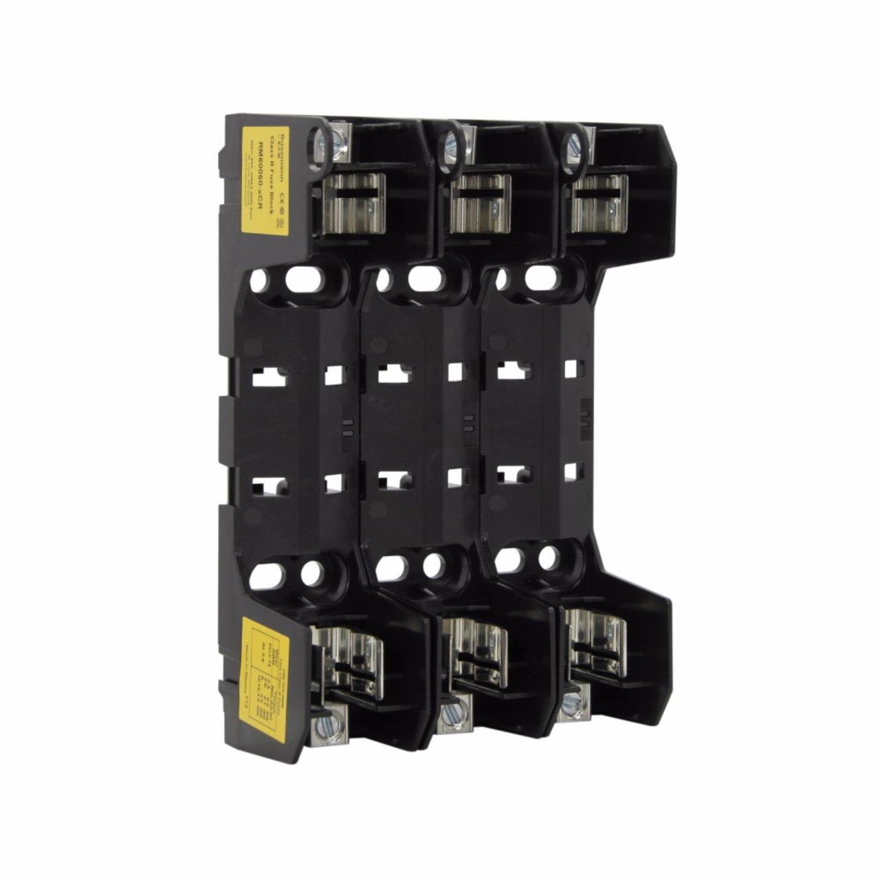 RM60060-3CR FUSE BLOCK CLASS R 600V 60A