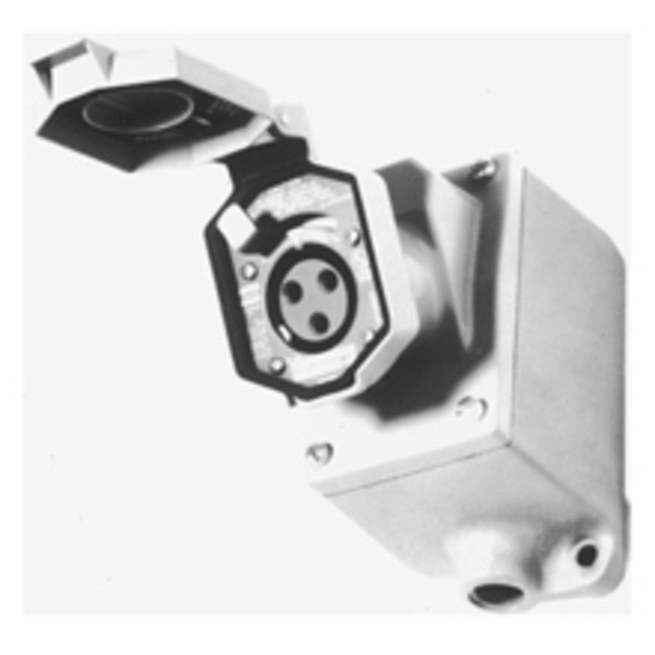 CPS152R 2W 3P 20A DELAYED ACTION RECEPT