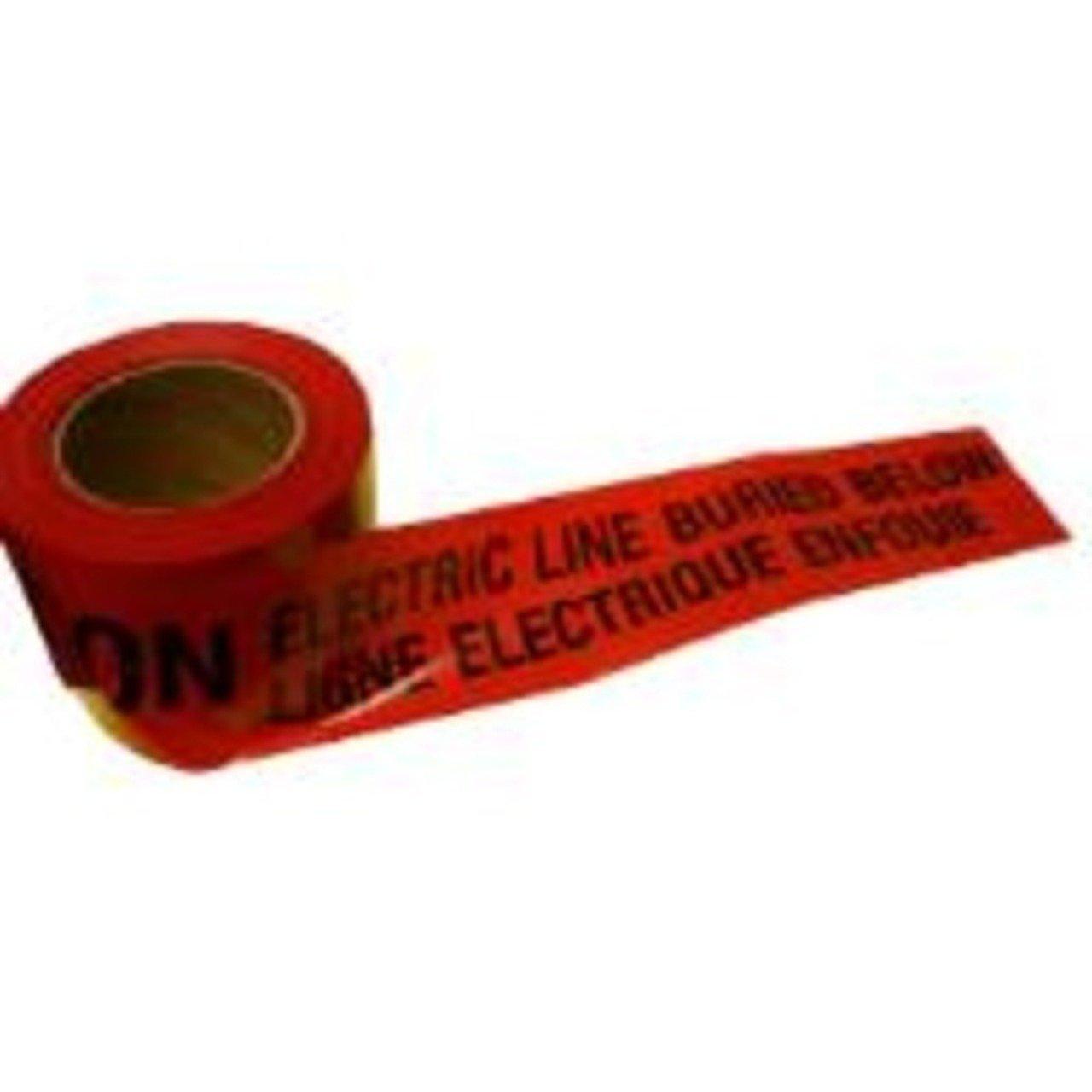 TAPEBURIED RED BURIED CBLE3X500FT 2.5ML