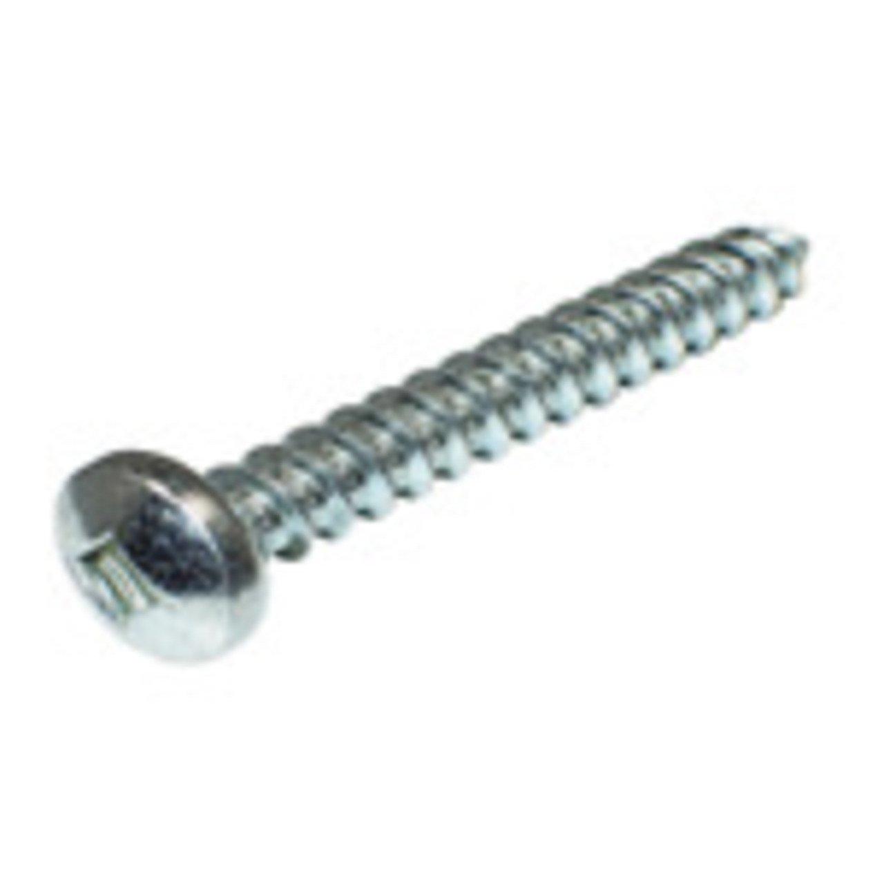 8X3/8 PAN SOC "A" TAPPING SCREW ZC (100)