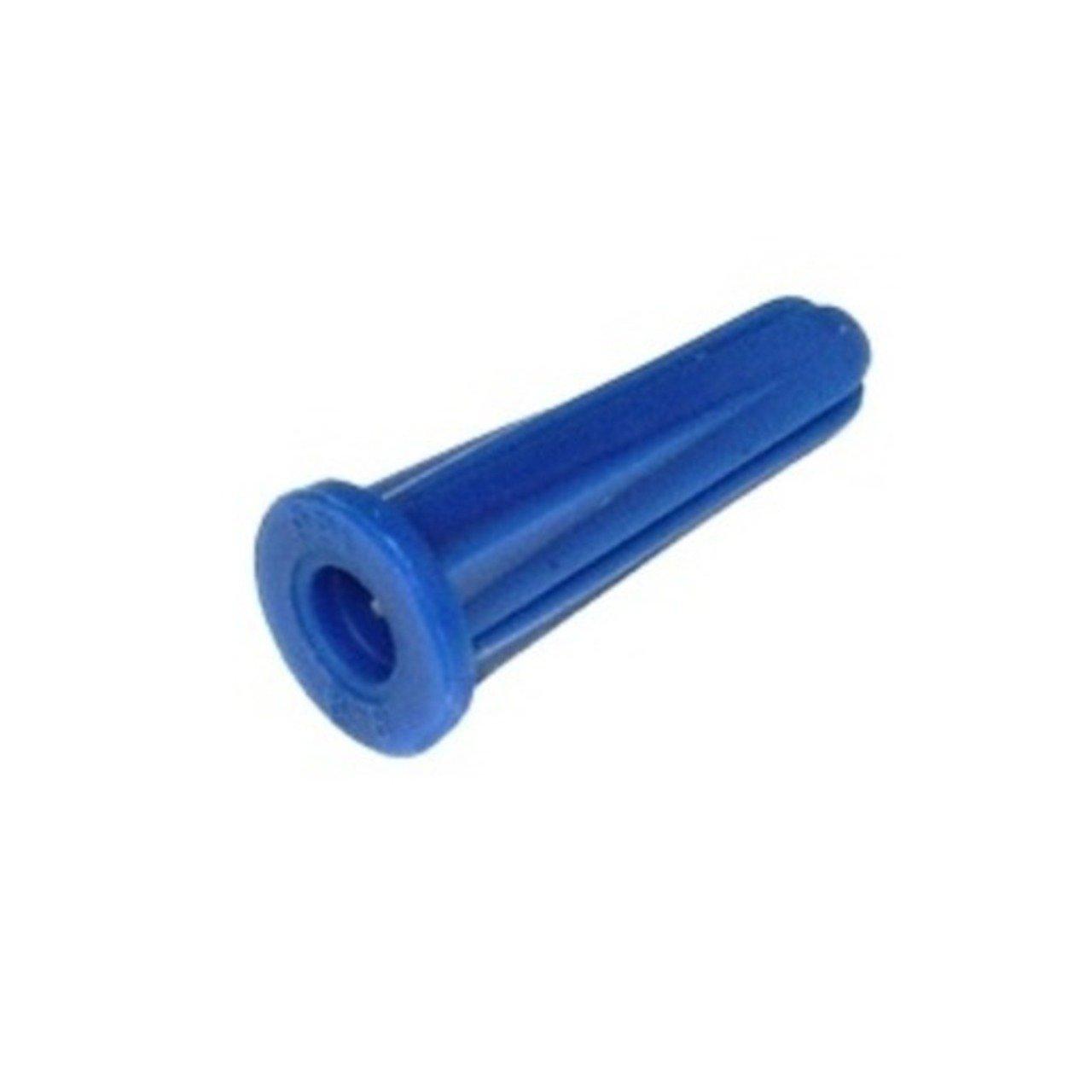 6-8X3/4 PLASTIC WALL PLUG BLUE (100)