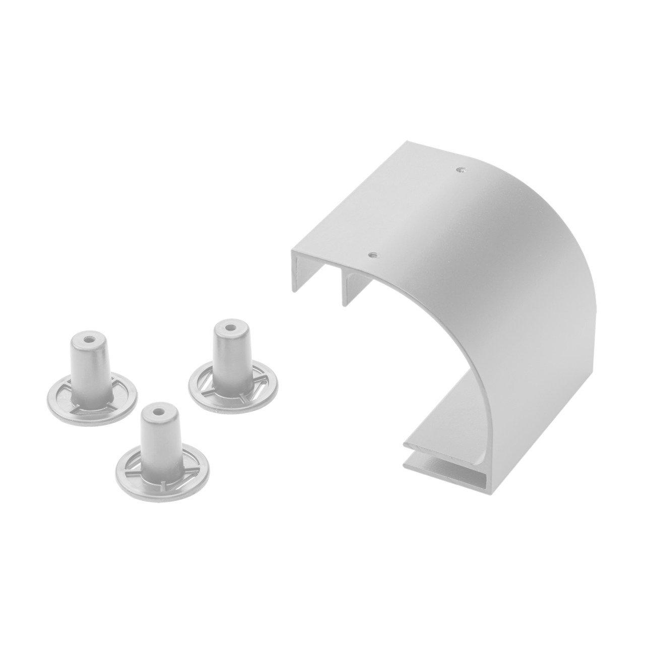 LRD15W RADIUS DROP 15IN  WHITE(29994)