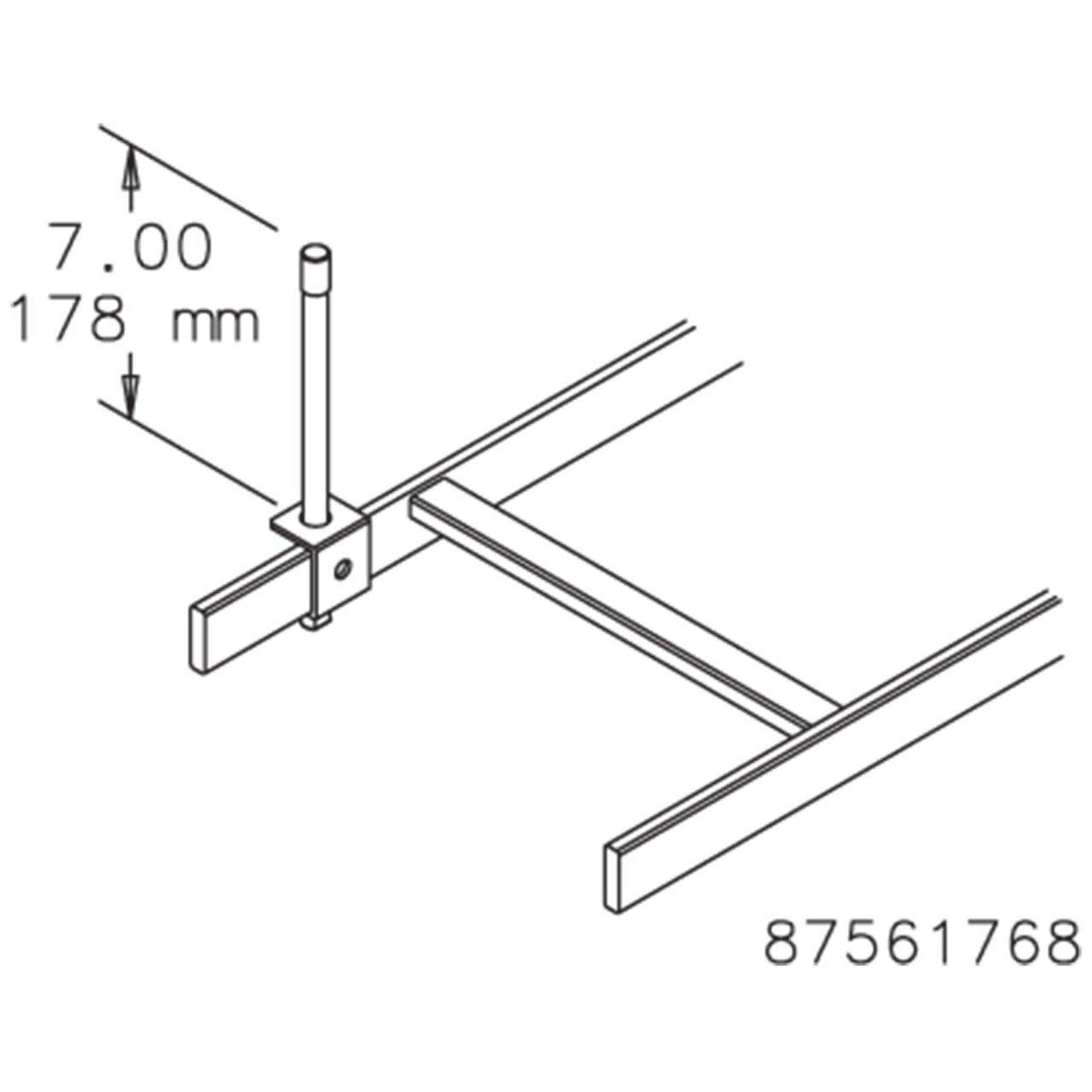 LRP LADDER RACK  RETAINING POST KI(10086