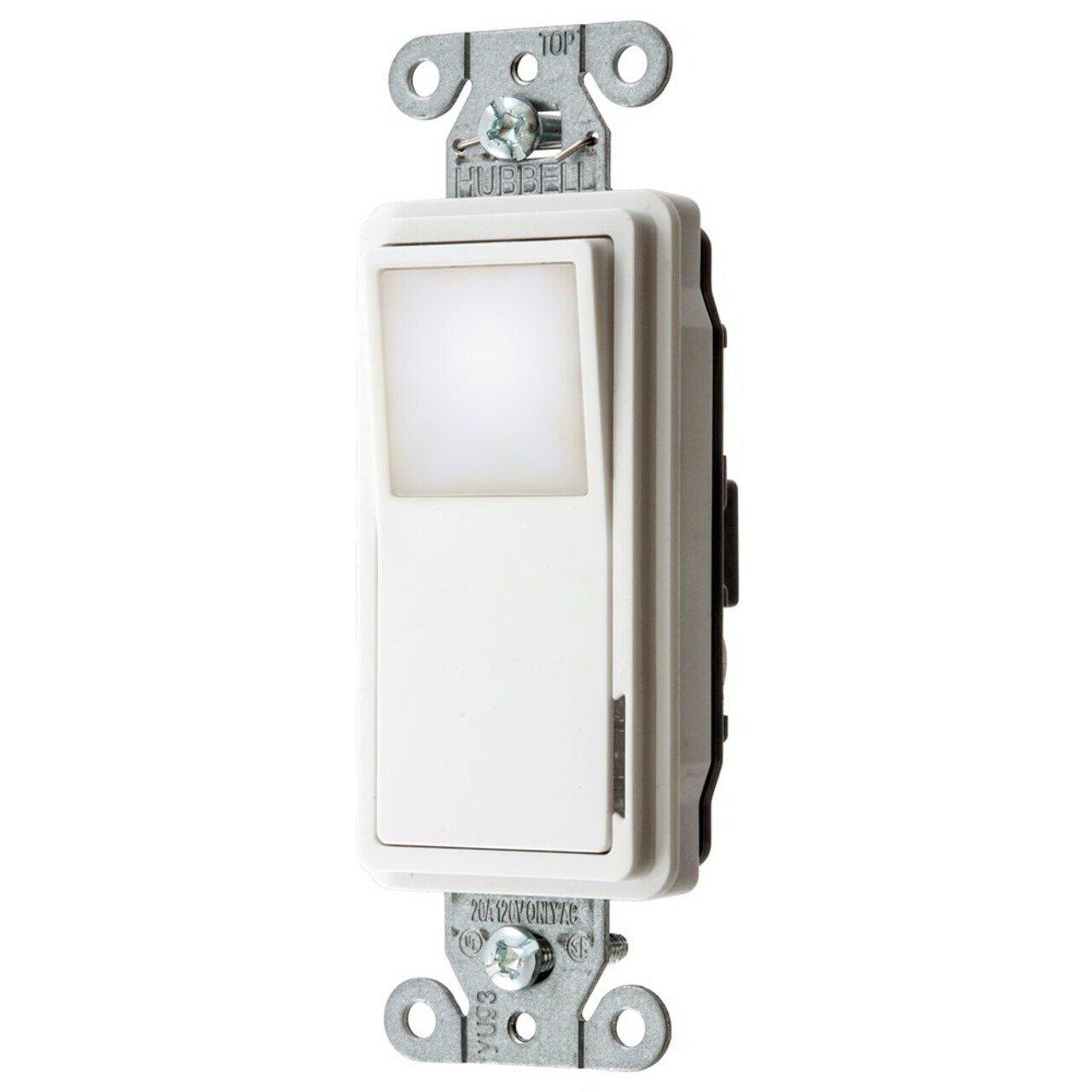 DS120NLWH SWITCH DEC SP 20A 120V NL WH