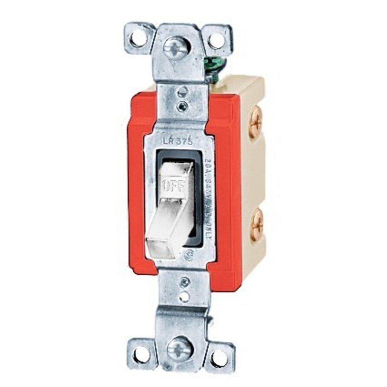 HUBBELL HBL18201WCN | HBL18201WCN HUB SWTCH 15A 347V SPST WHT ...