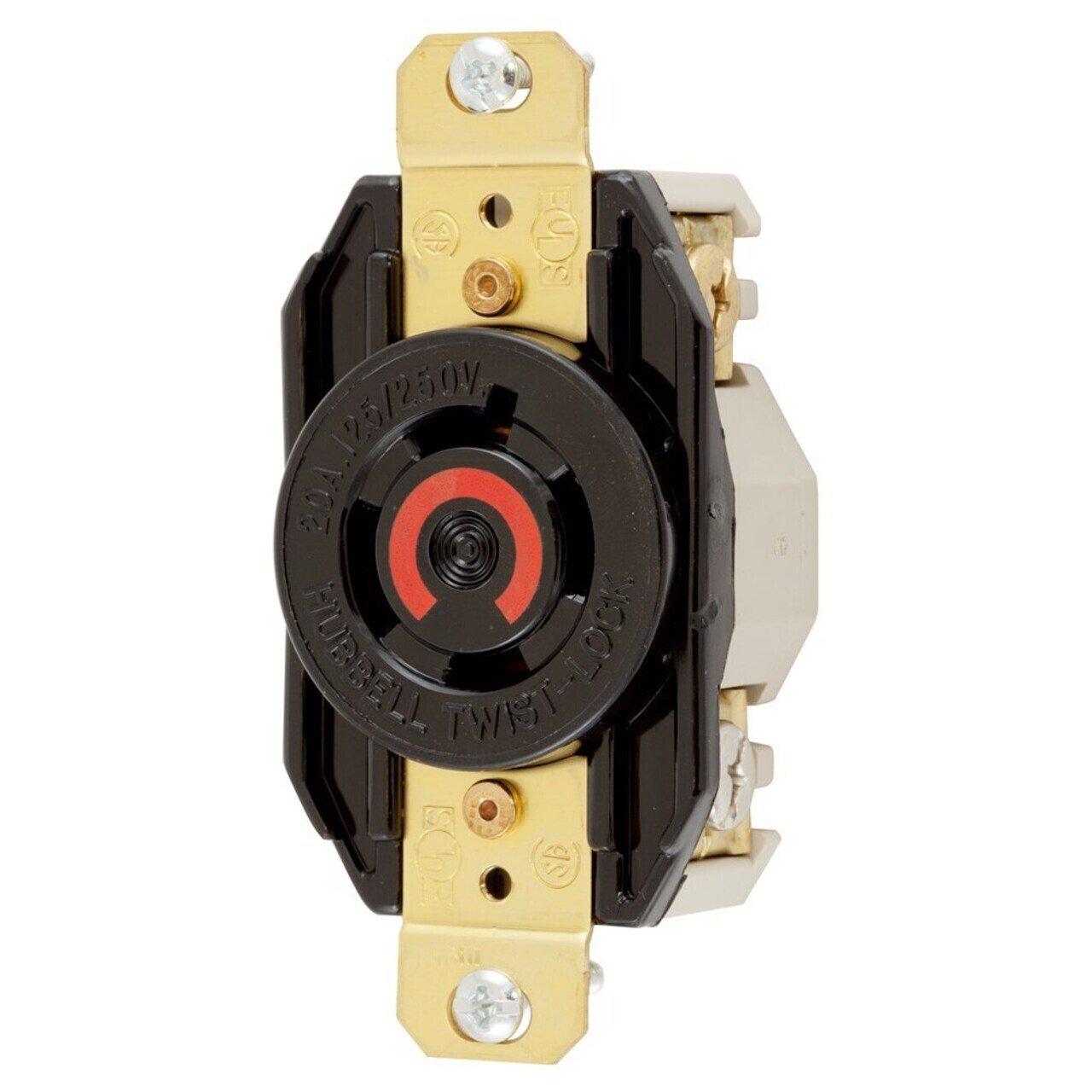 HBL2410 PRISE T-L 20A 125V250V