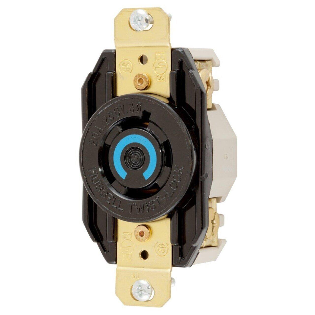 HBL2420 PRISE TWISTLOCK 20A 250V
