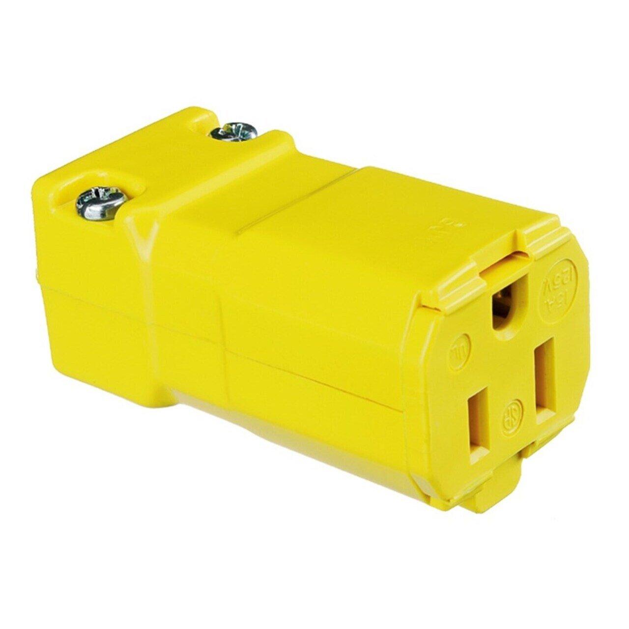 HBL5969VY YELLOW 15A 125V SUITCASE CON.
