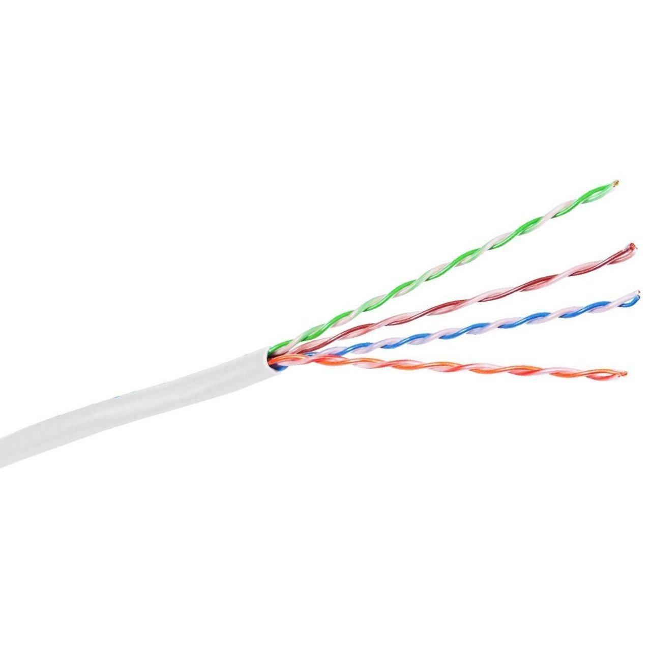 HC6RREW 23GA 4PR RISER CAT6 FT6 WHITE