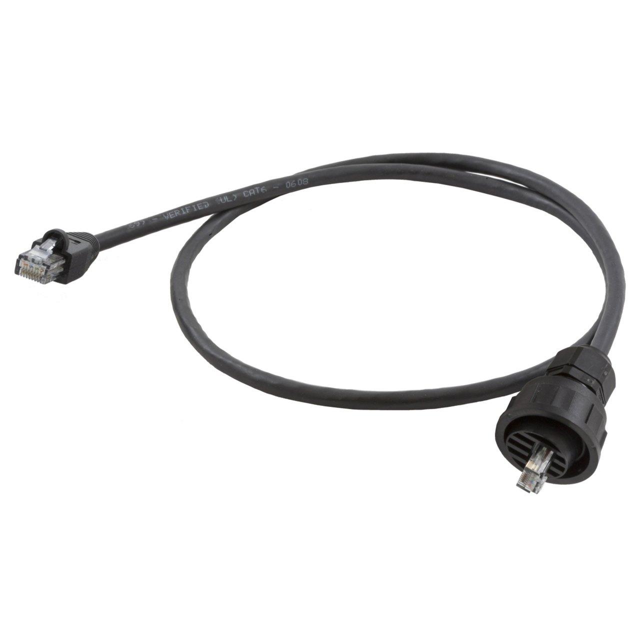 HI603AE HUB P-CORD  HI-IMPACT 6 BK RJ45-