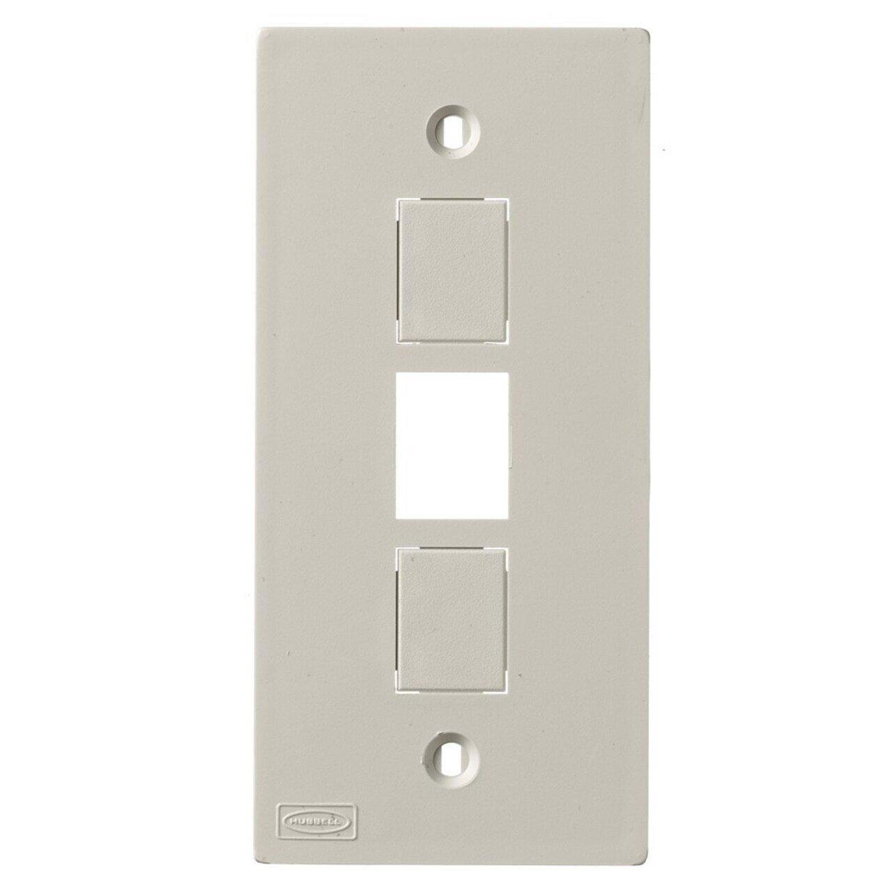 HUBBELL KP2163 | KP2163 HUB PLPOLYTRAK1G3JACK | 2- Piece Raceway | Non ...