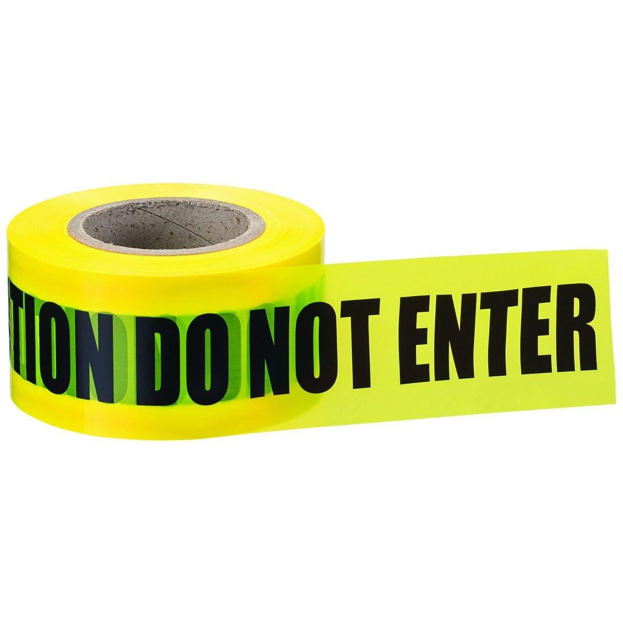 42-012 BARRIER TAPE YELLOW DO NOT ENTER