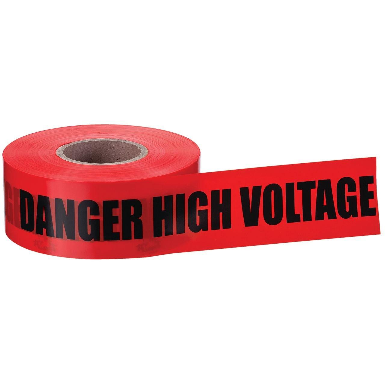 42-051 TAPE-DANGER(RED)3"X1000'