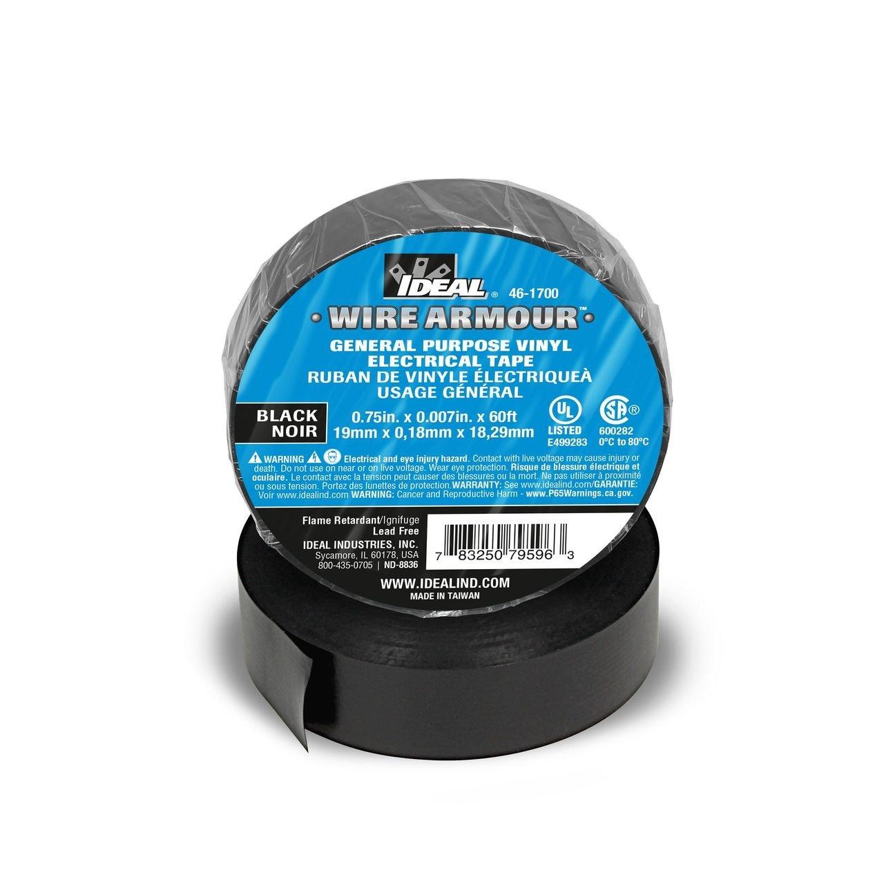 46-1700 ELECTRICAL TAPE 3/4"X60' BLACK