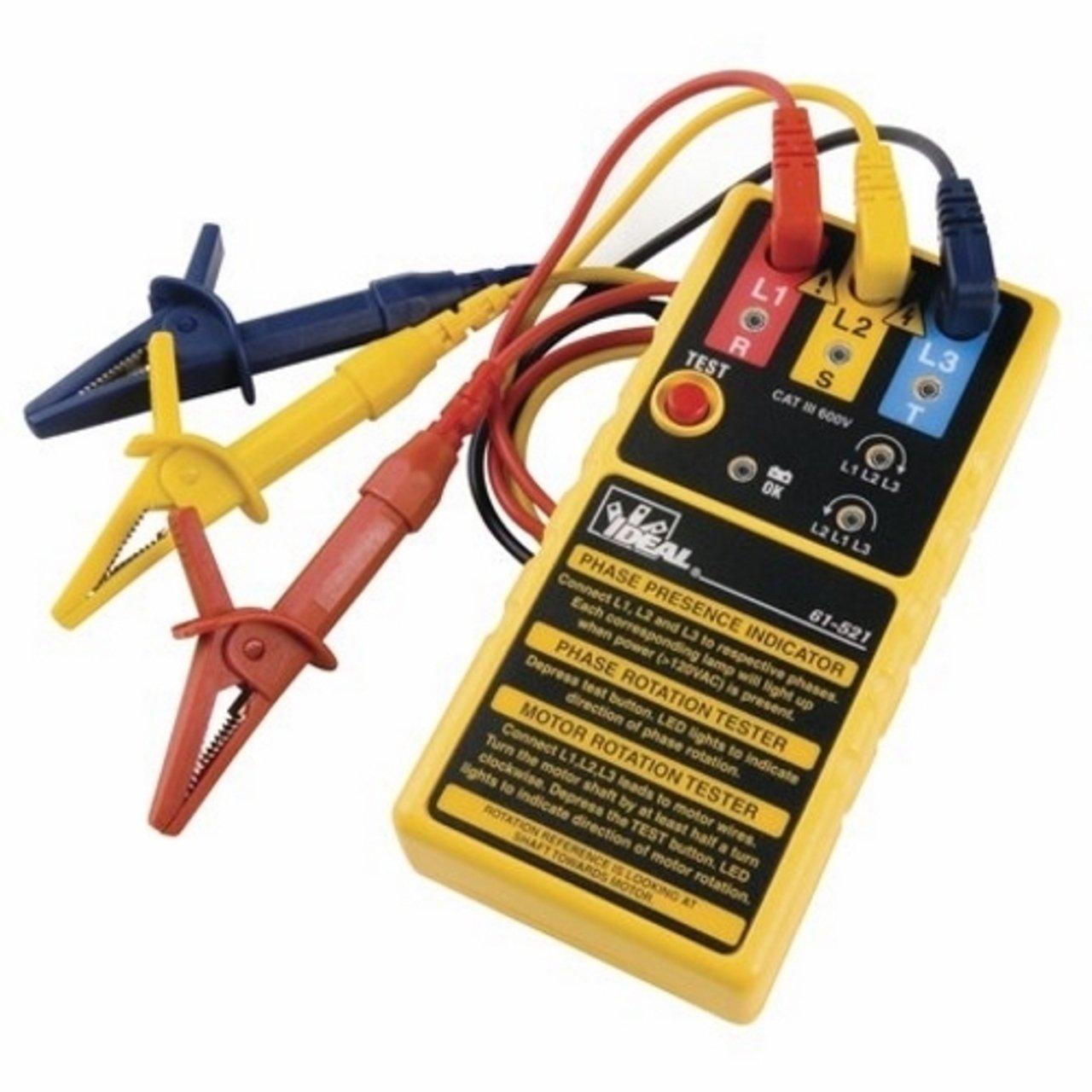 61-521 3 PHASE/MOTOR ROTATION TESTER