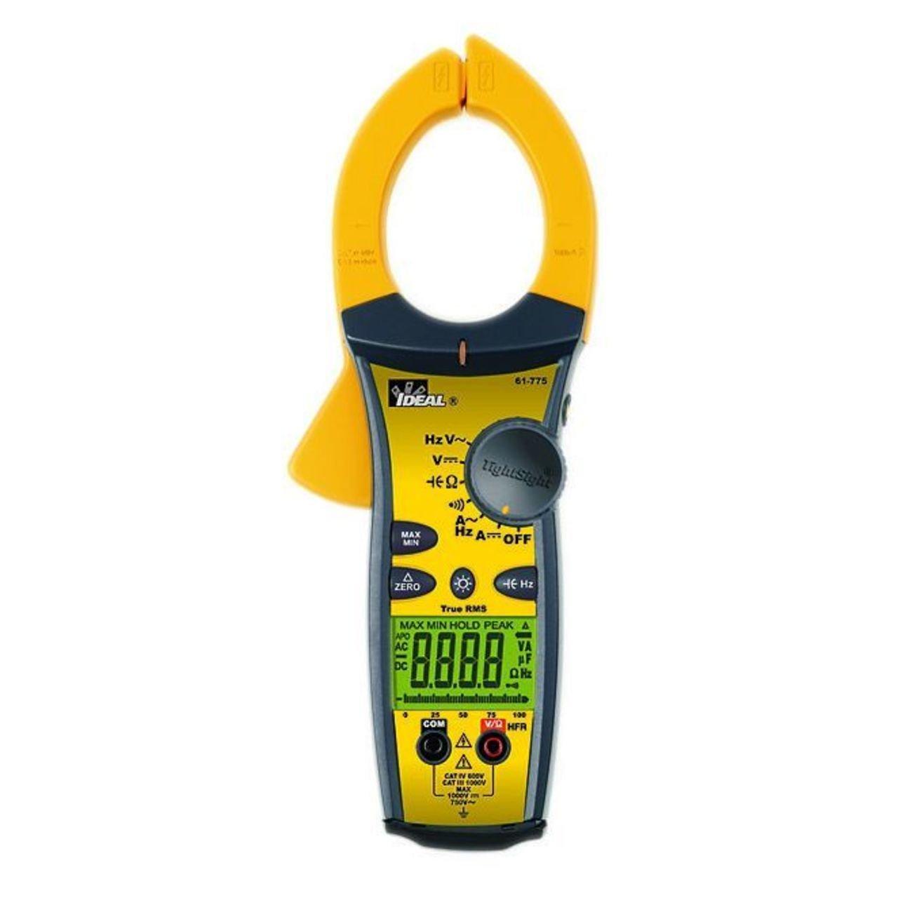 61-775 1000A AC/DC CLAMP METER TRMS