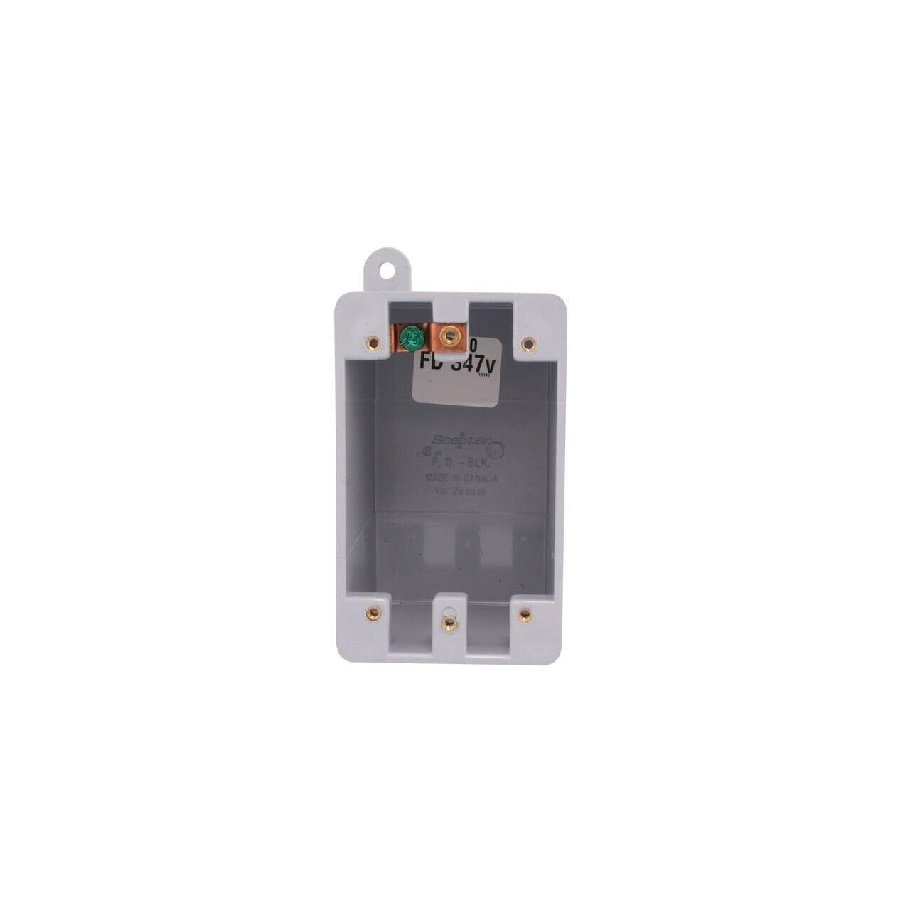 IPEX 077610 | 077610 FD347 PVC SW BX DEEP 1G 347V BLNK | FS & FD Covers ...