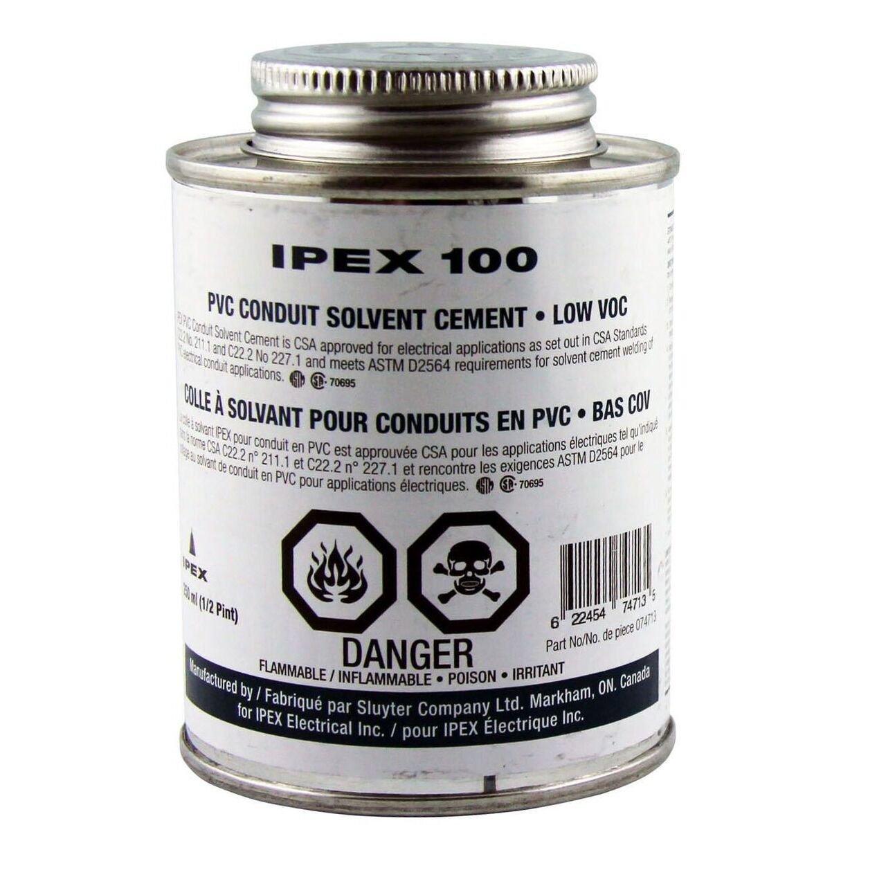 074713 S100PT5 PVC CONDUIT CEMENT 250ML