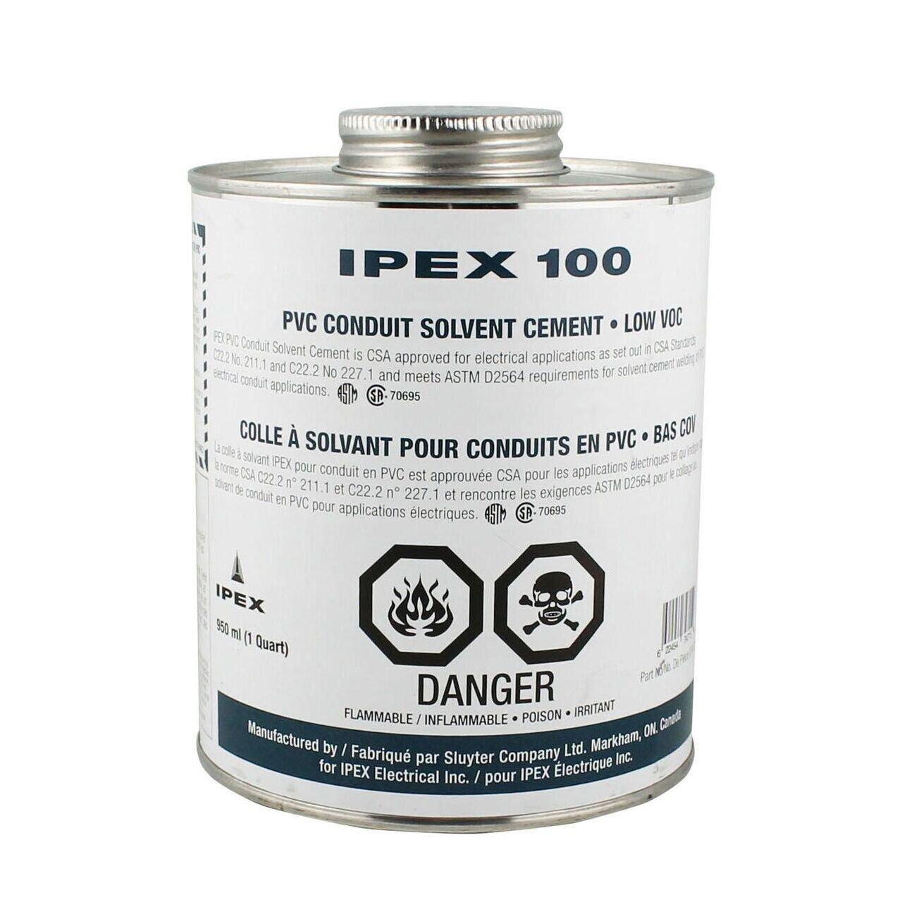 074715 S100QT CONDUIT CEMENT 950ML