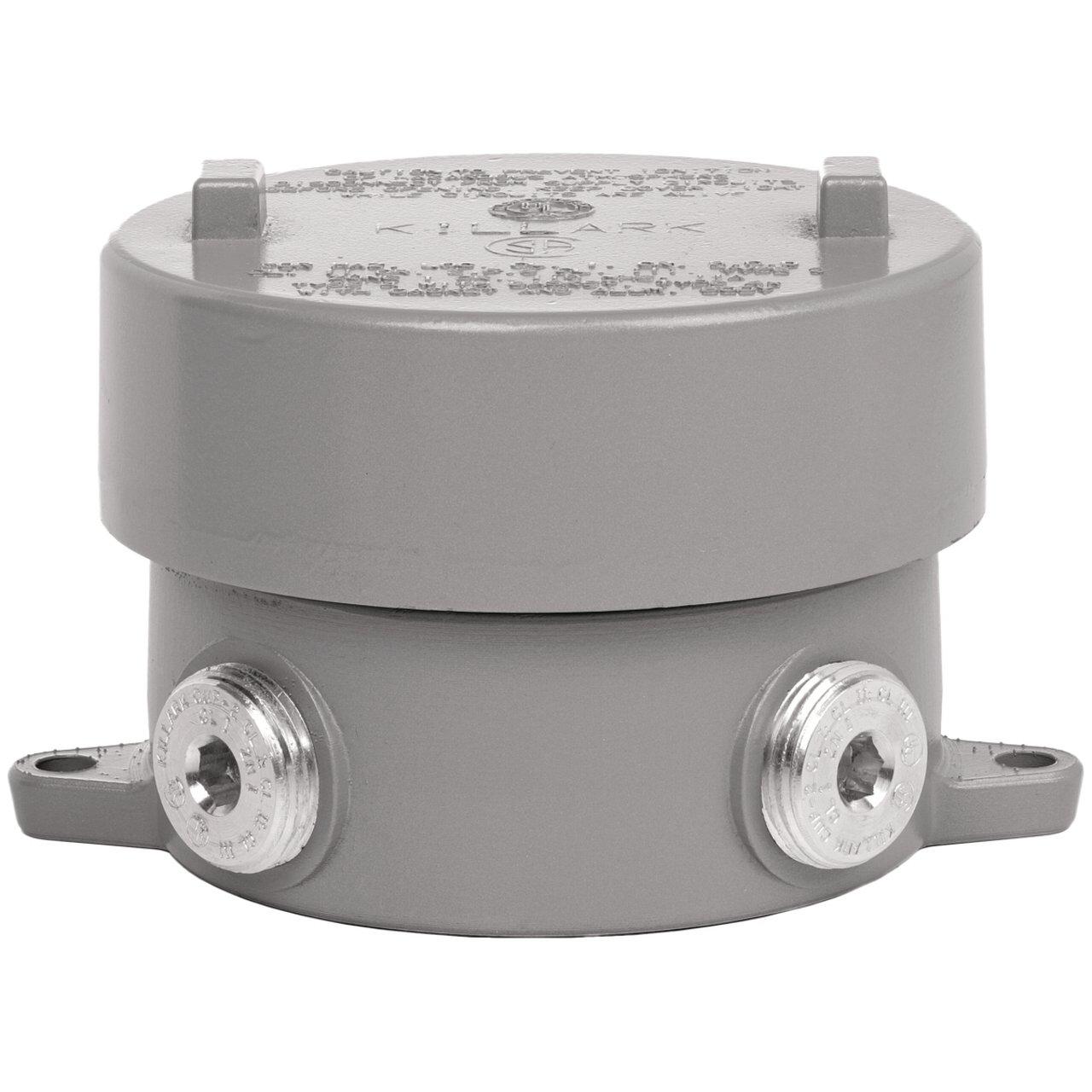 GRUE-50 OUTLET BODY 1/2" FE 5 HUBS W/COV