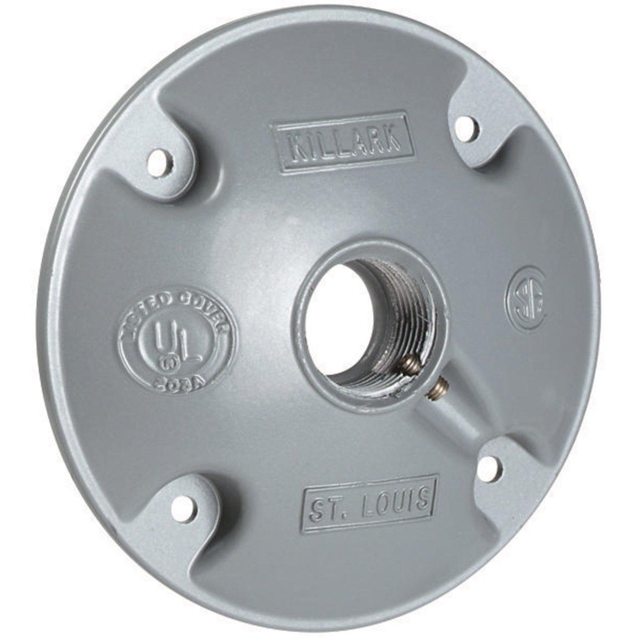 VJH-1 HUB COVER 1/2 X 1" / MTG SCRS